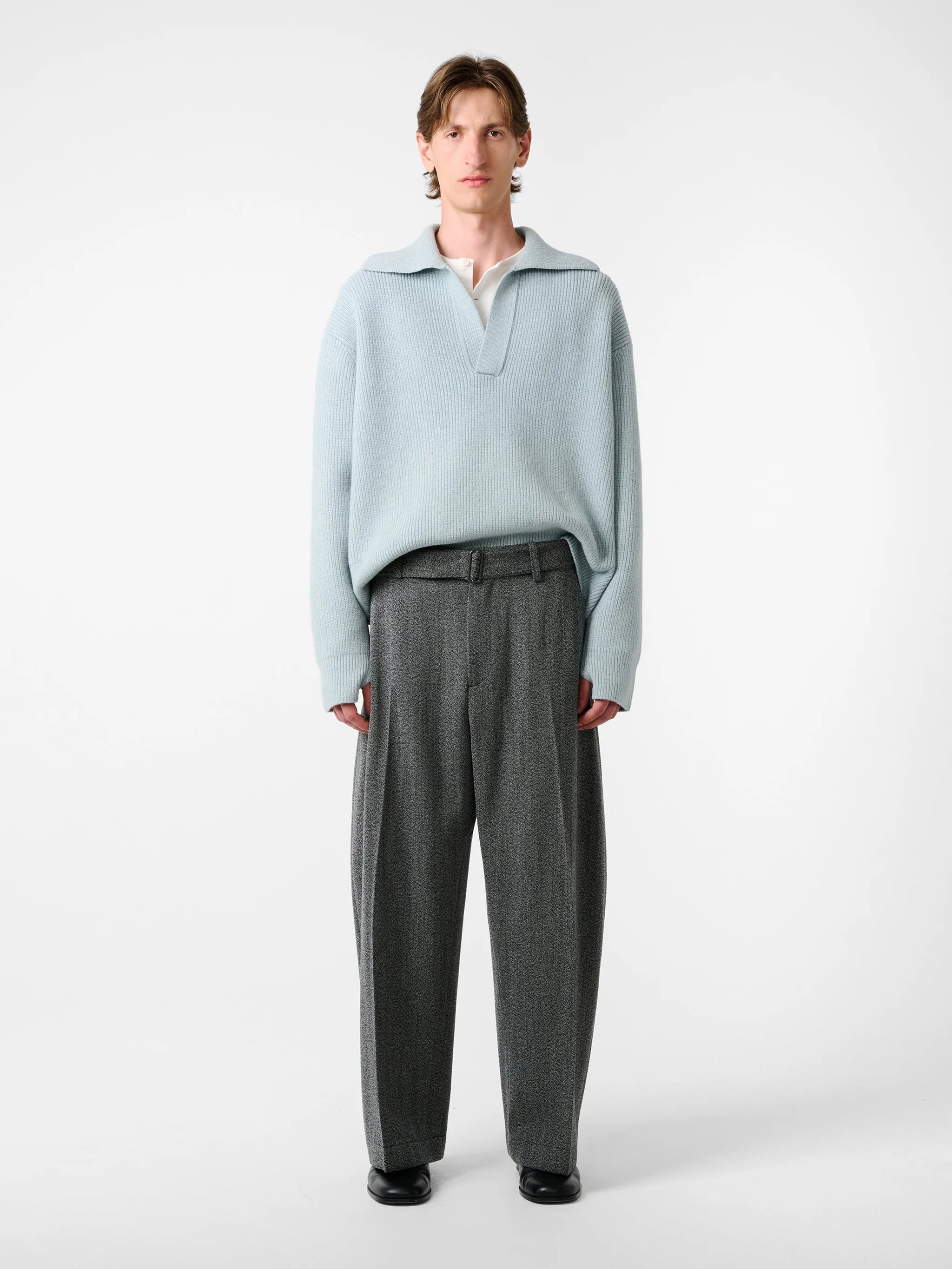 Nash Knit in Mist sold by Studio Nicholson product image thumbnail 3