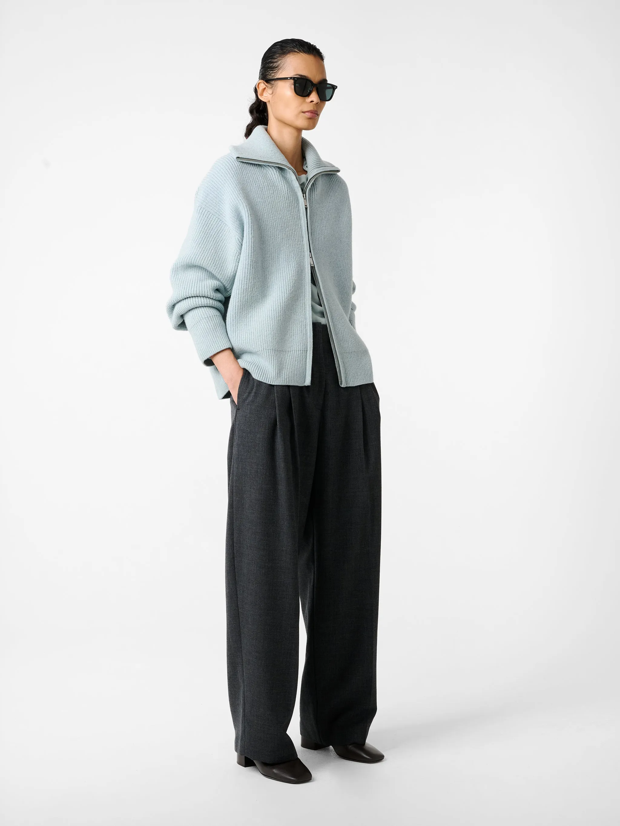 Sandos Knit in Mist sold by Studio Nicholson product image thumbnail 4