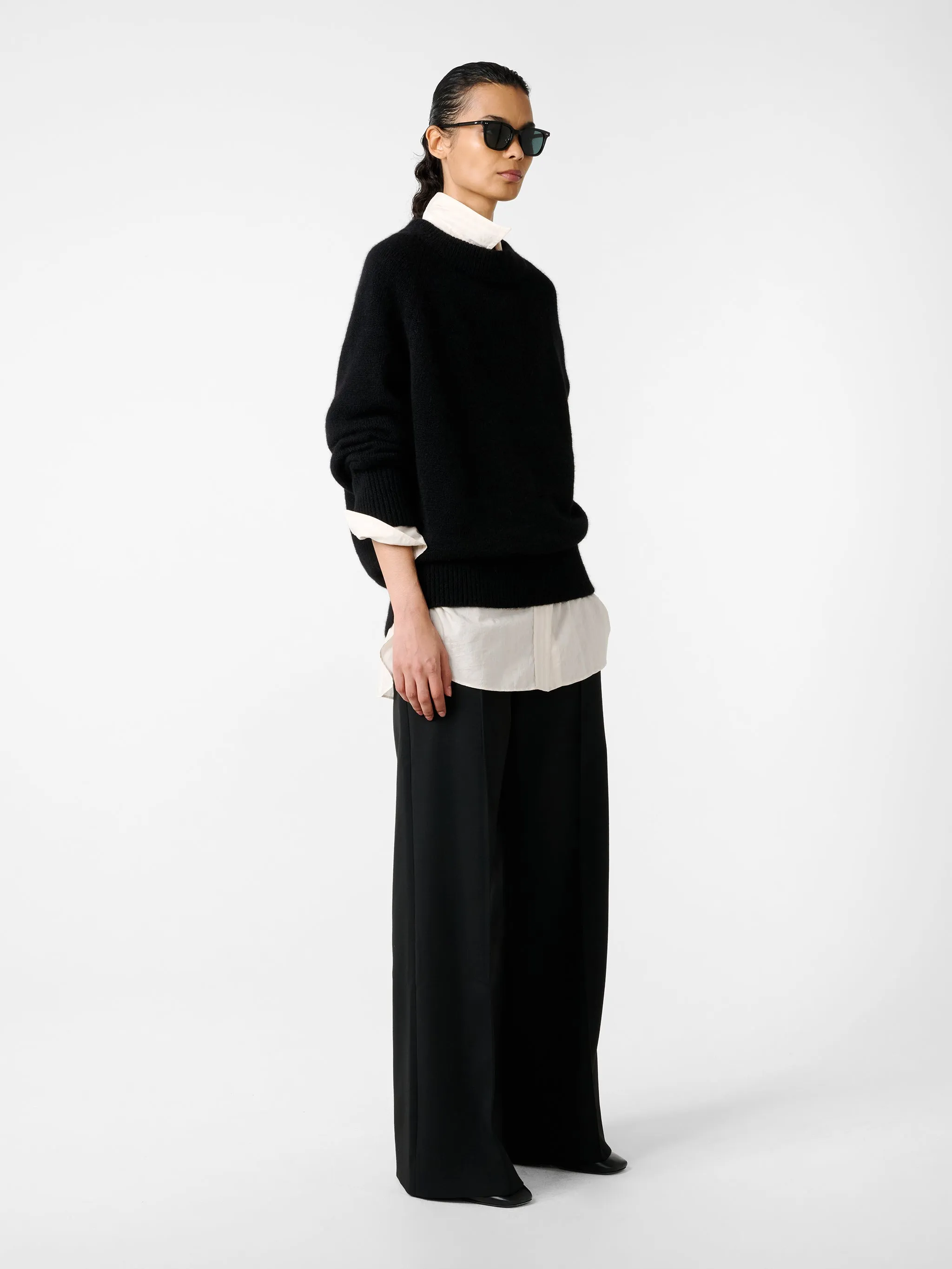Acapulco Pant in Black sold by Studio Nicholson product image thumbnail 2