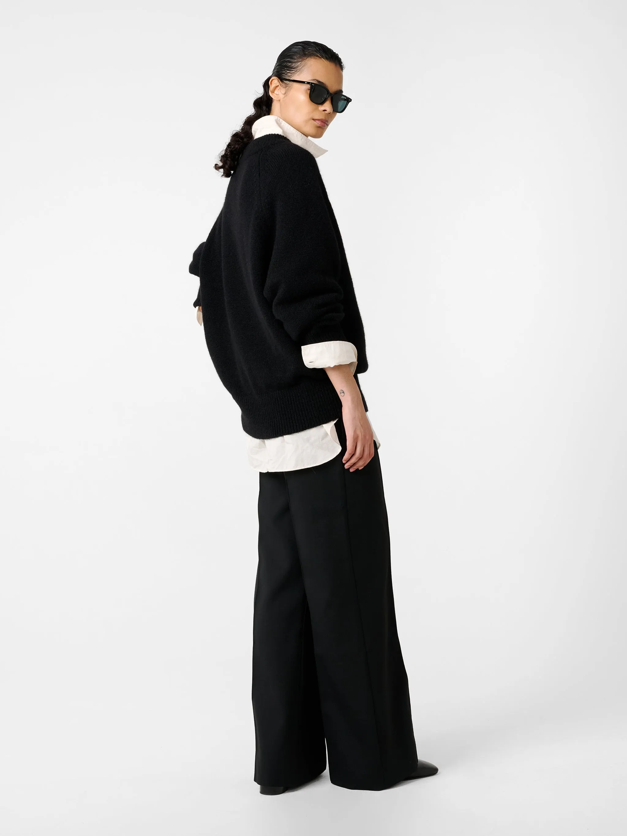 Acapulco Pant in Black sold by Studio Nicholson product image thumbnail 3