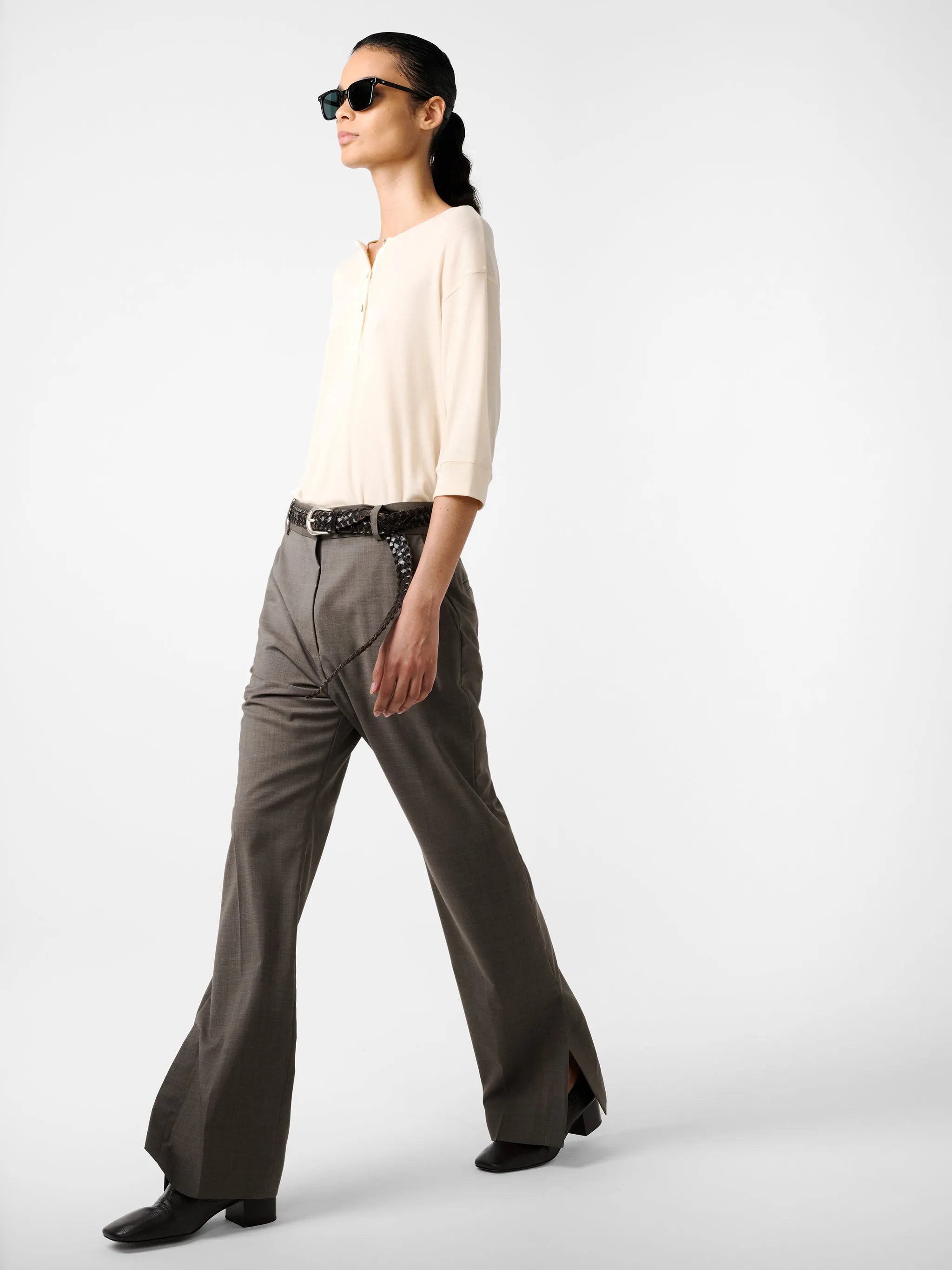 Mitra Pant in Melange sold by Studio Nicholson product image thumbnail 4