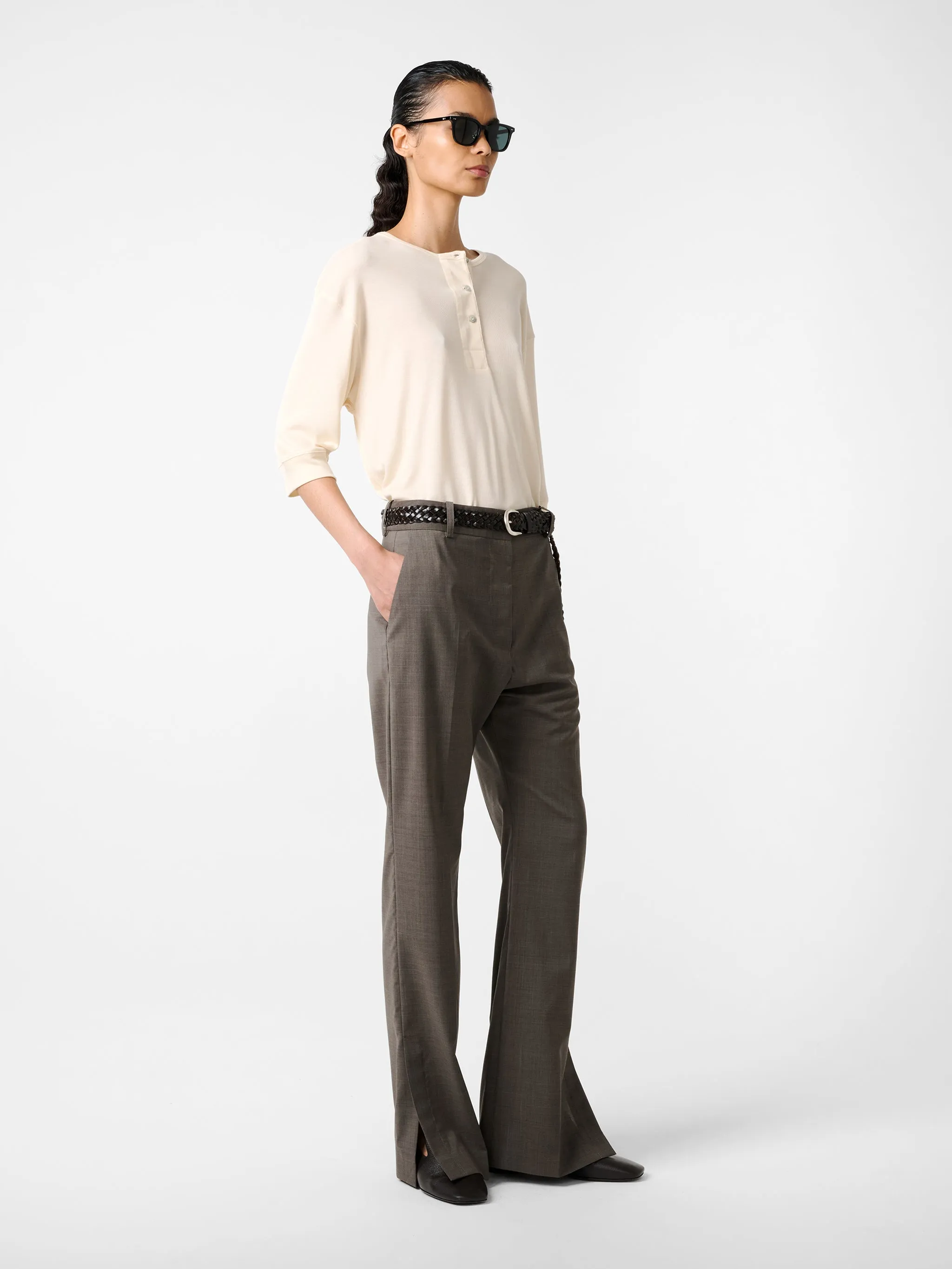 Mitra Pant in Melange sold by Studio Nicholson product image thumbnail 3