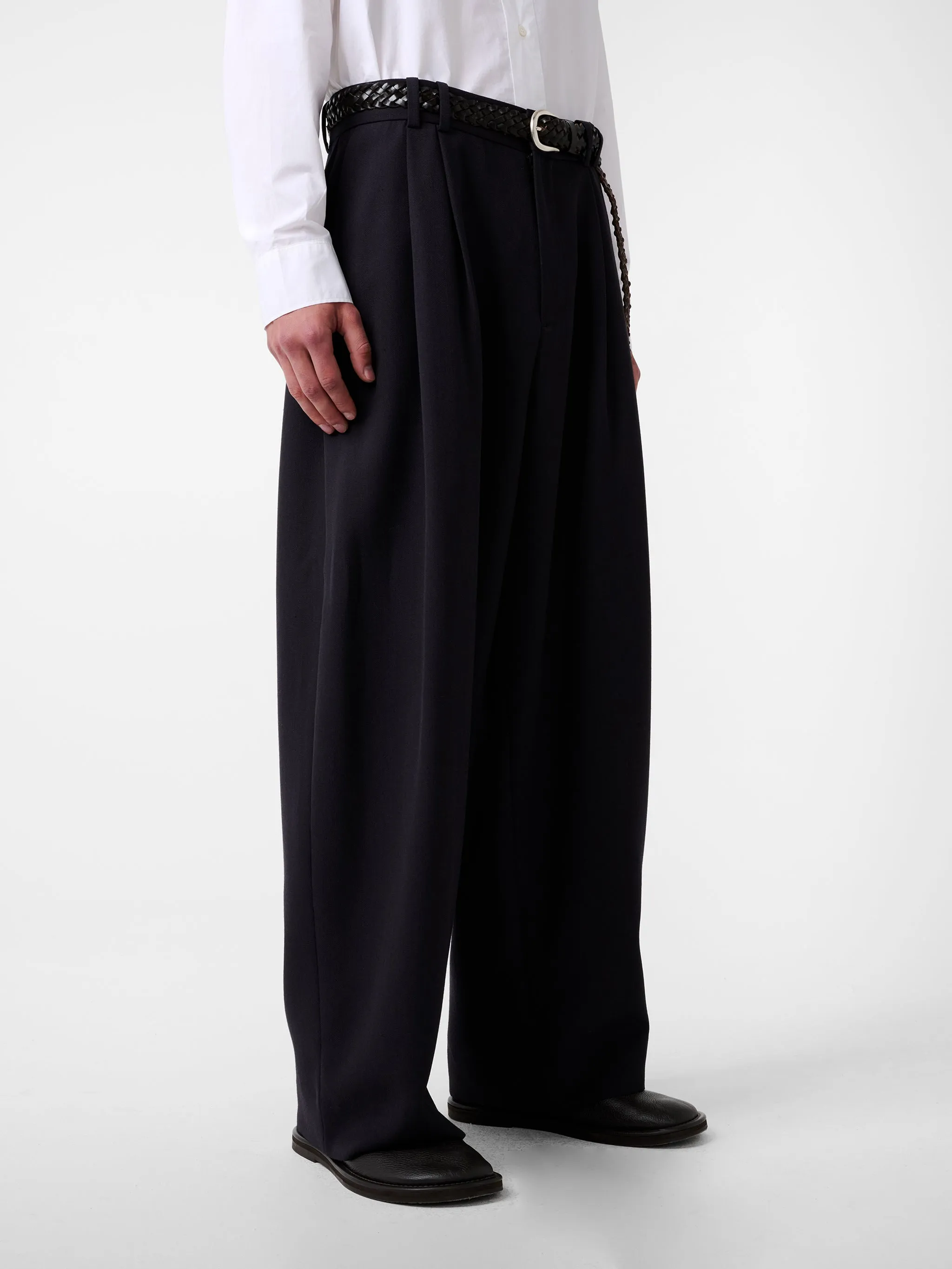 Line Pant in Pewter sold by Studio Nicholson product image thumbnail 4