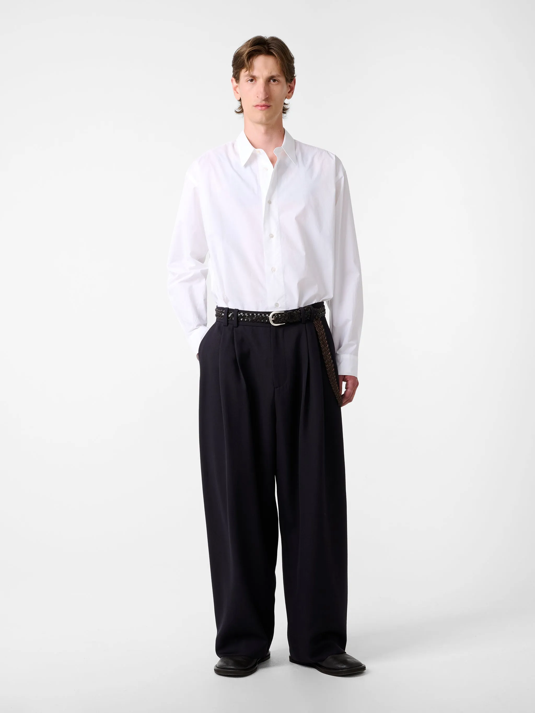 Line Pant in Pewter sold by Studio Nicholson product image thumbnail 2