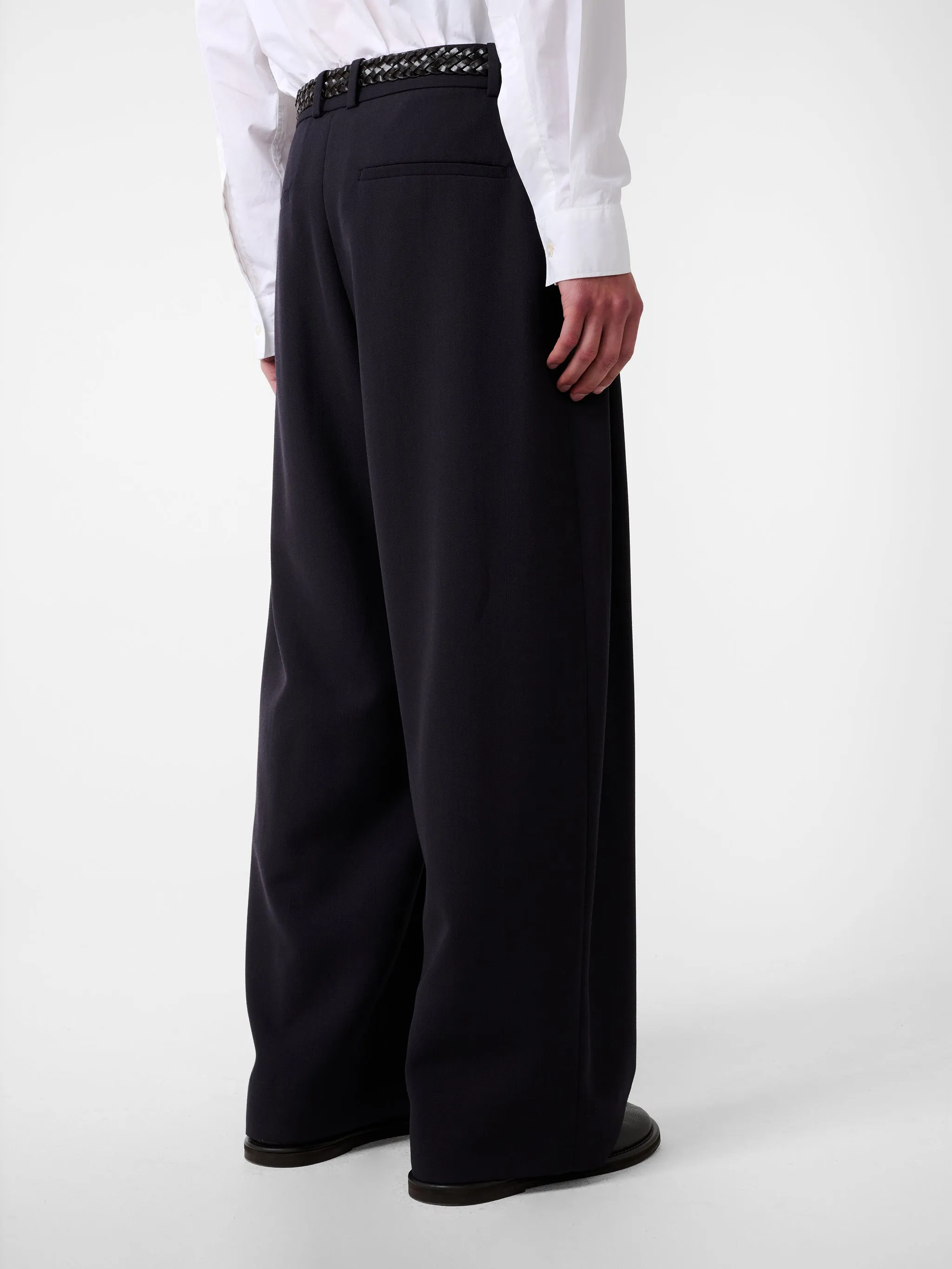 Line Pant in Pewter sold by Studio Nicholson product image thumbnail 5