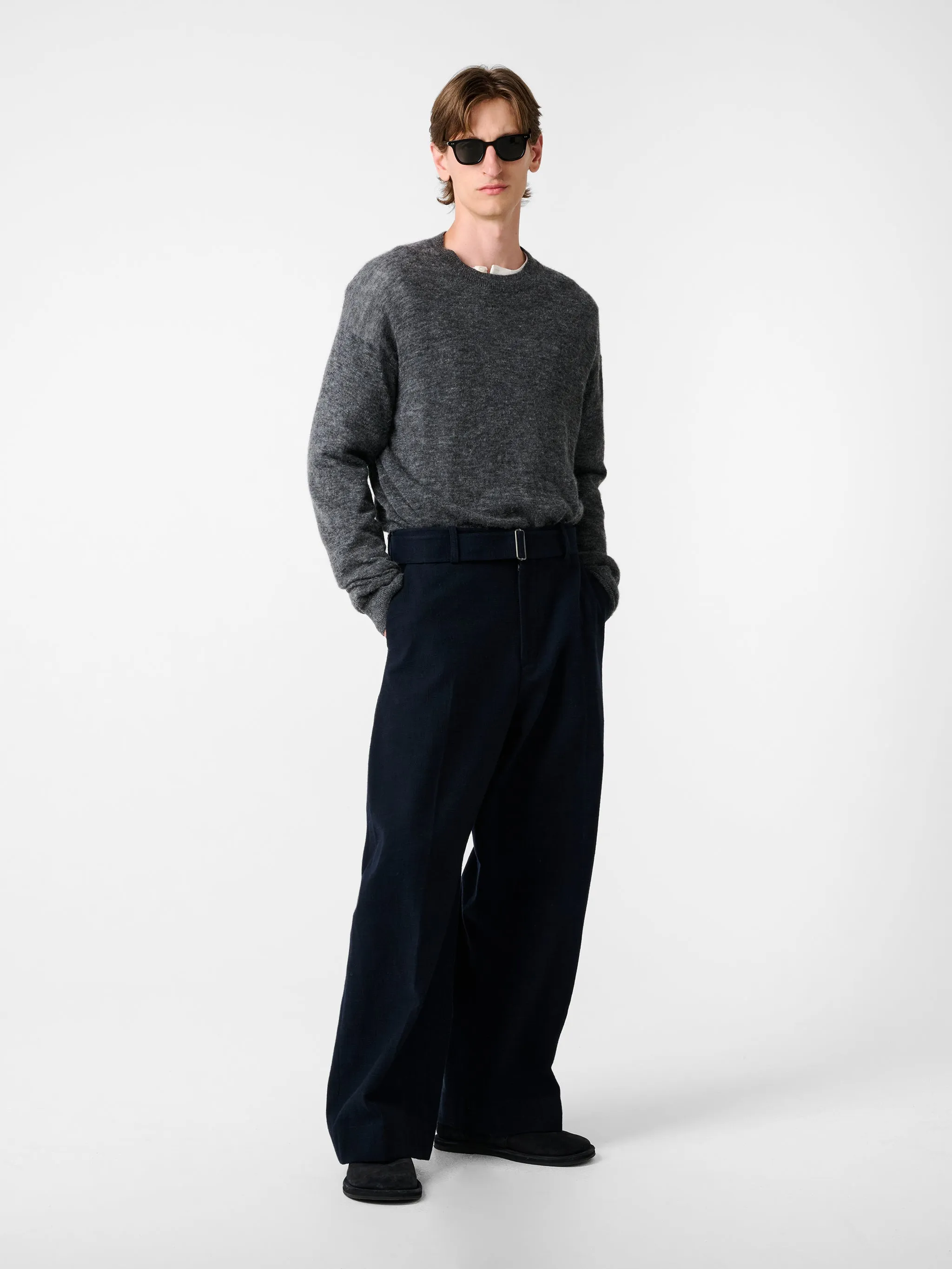 Vital Pant in Ink sold by Studio Nicholson