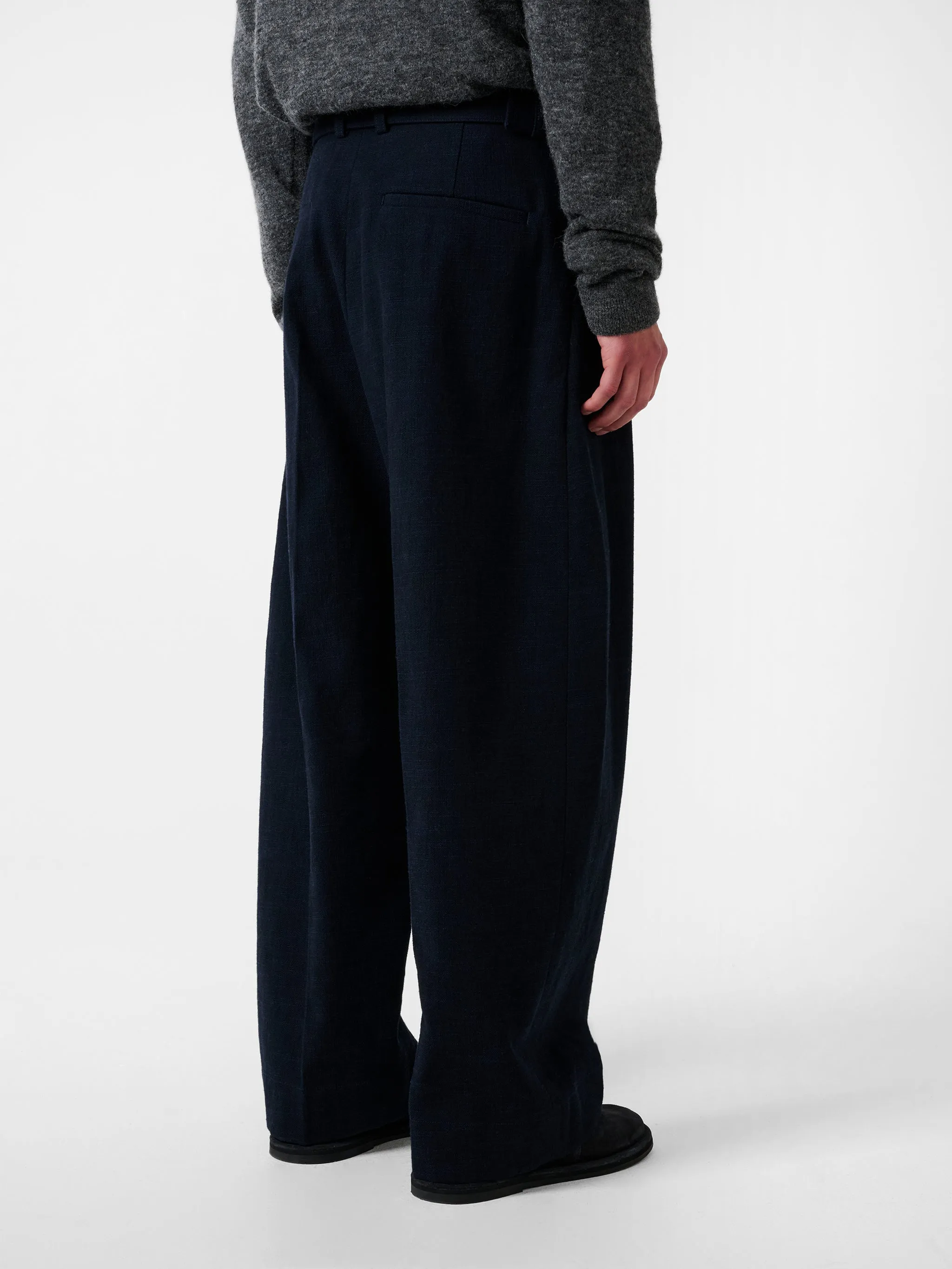 Vital Pant in Ink sold by Studio Nicholson product image thumbnail 5