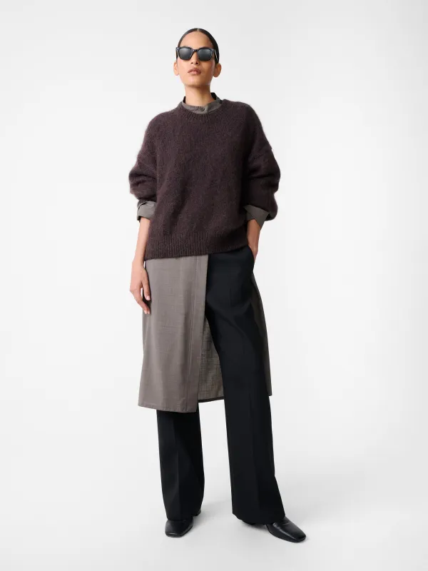 Wynn Knit in Espresso sold by Studio Nicholson