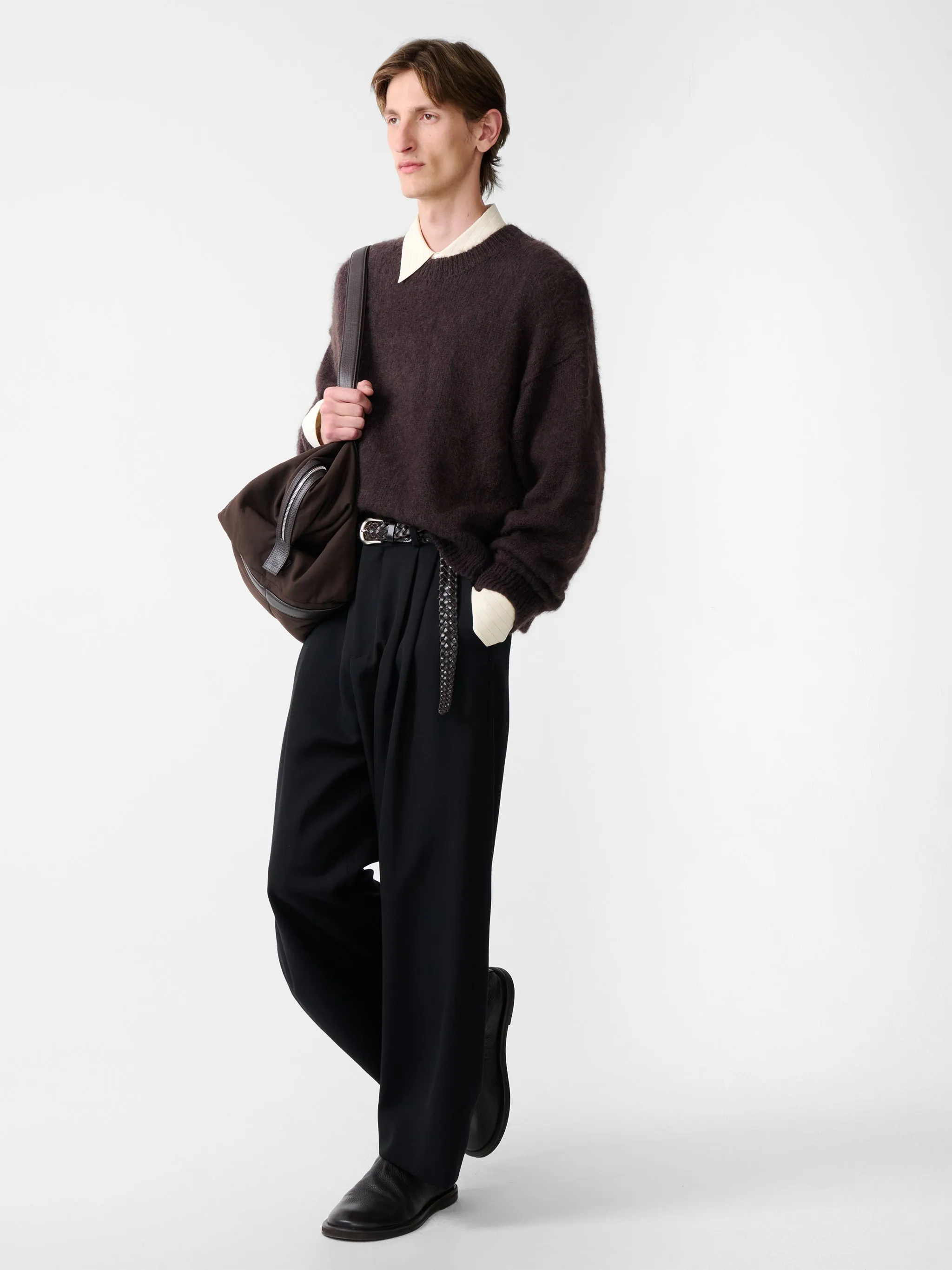 Wynn Knit in Espresso sold by Studio Nicholson product image thumbnail 5