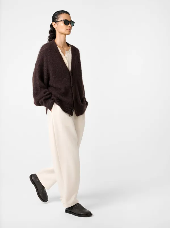 Trey Knit in Espresso made by Studio Nicholson