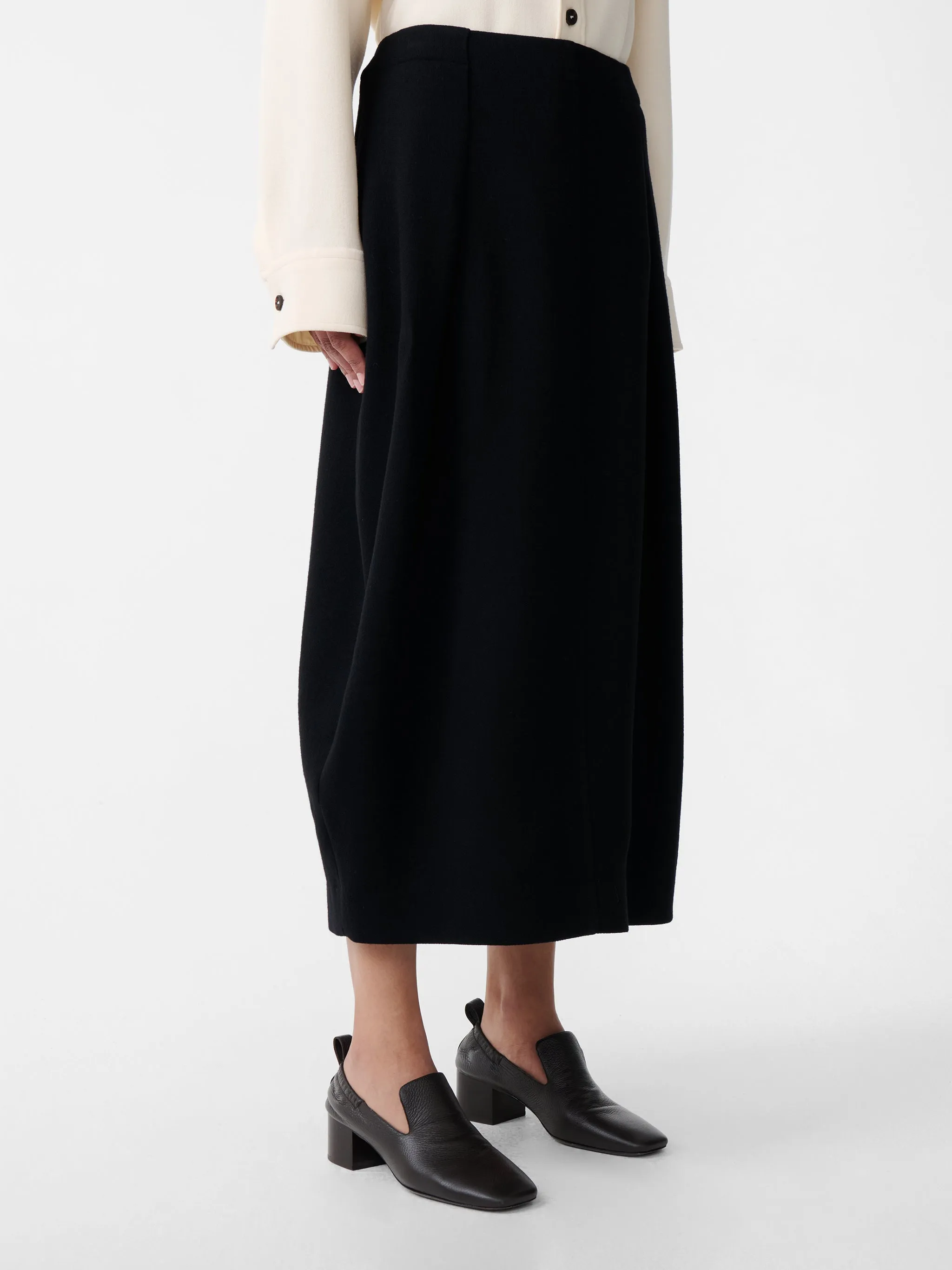 Aru Skirt in Black sold by Studio Nicholson product image thumbnail 5