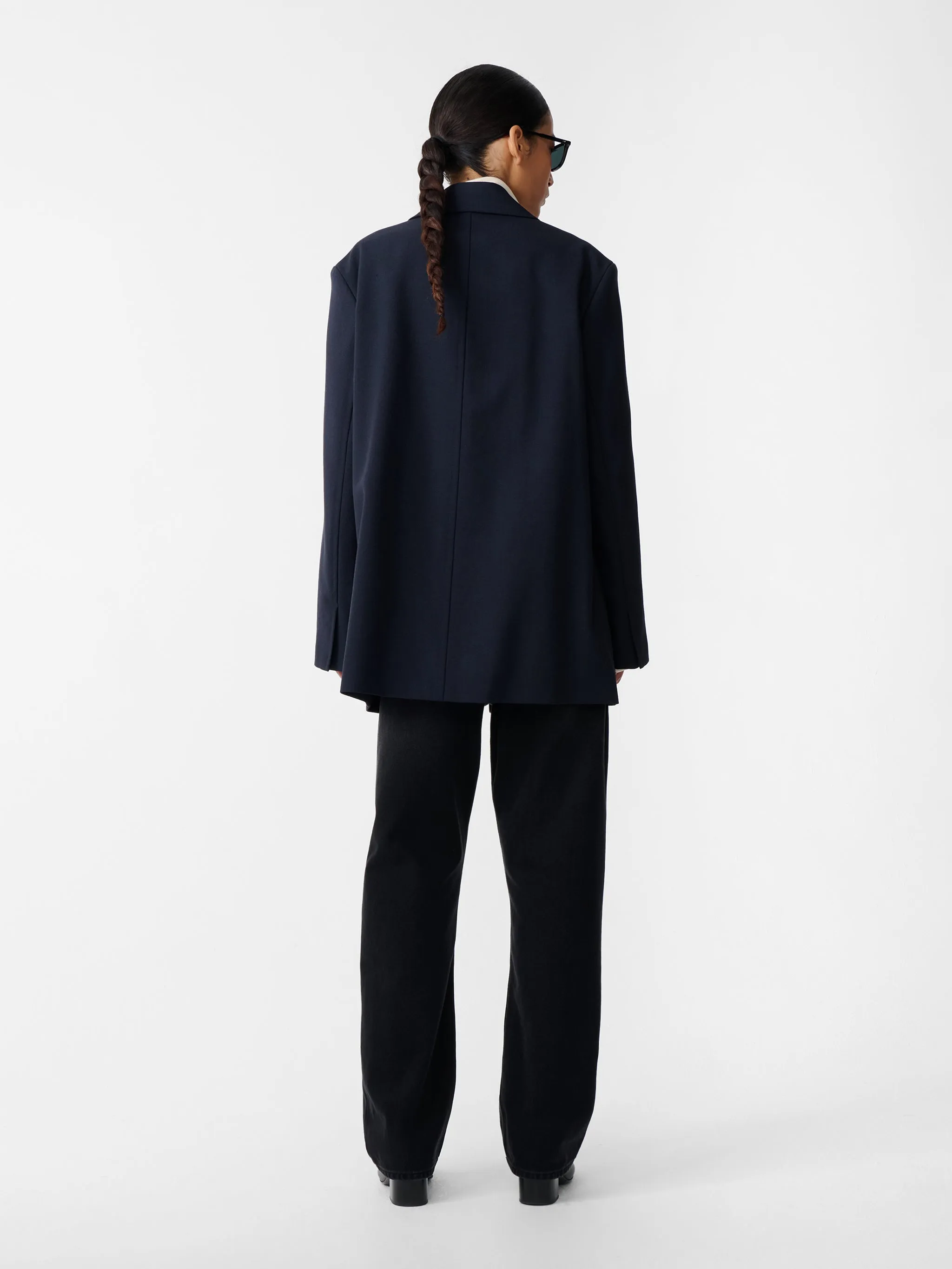 Araz Jacket in Darkest Navy sold by Studio Nicholson product image thumbnail 5
