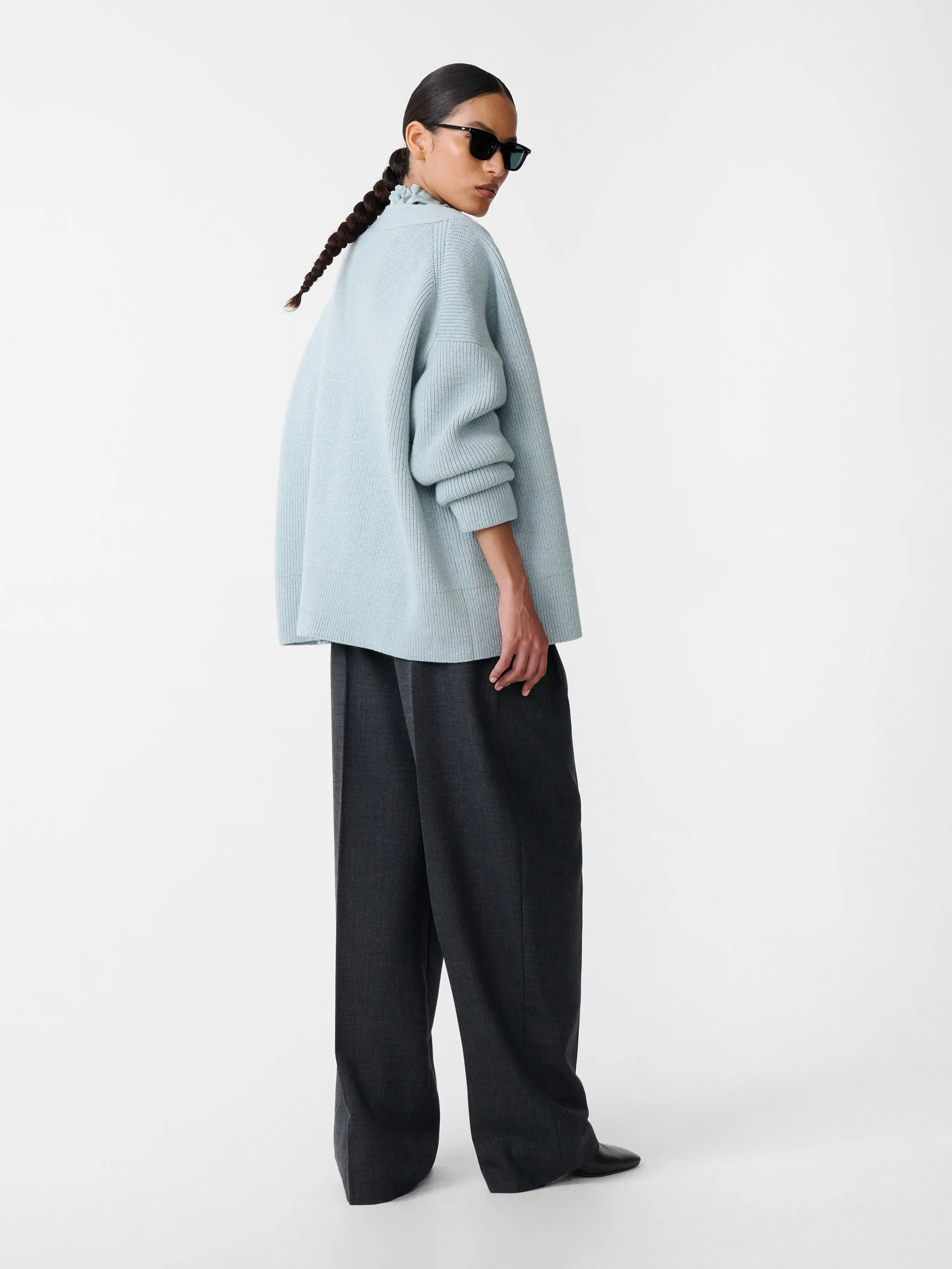 Whitt Knit in Mist sold by Studio Nicholson product image thumbnail 3