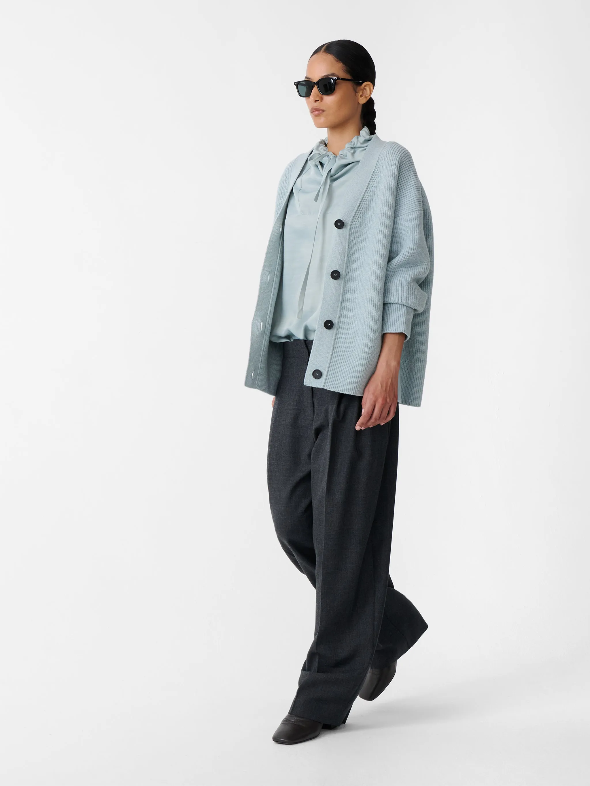 Whitt Knit in Mist sold by Studio Nicholson product image thumbnail 4