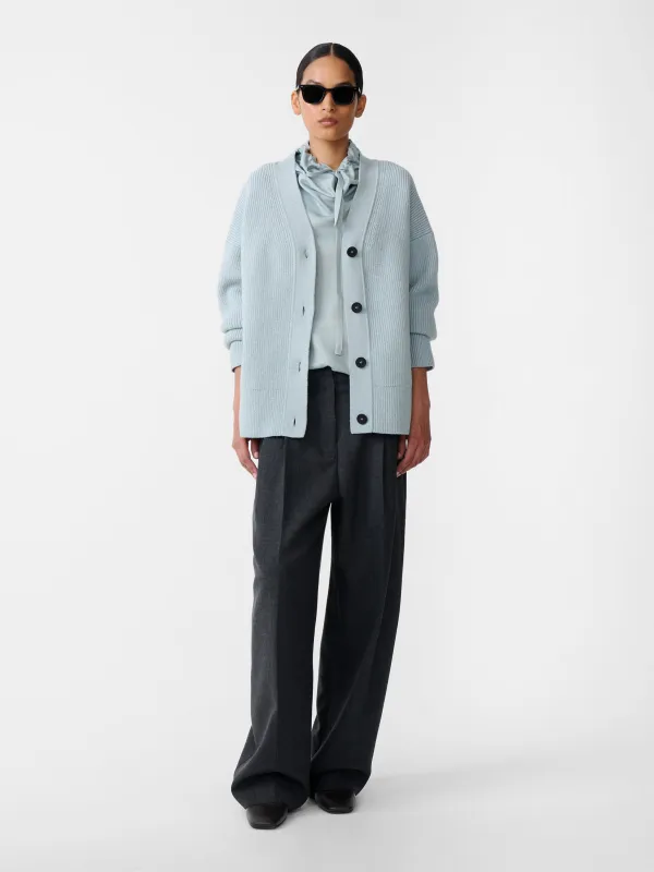 Whitt Knit in Mist made by Studio Nicholson