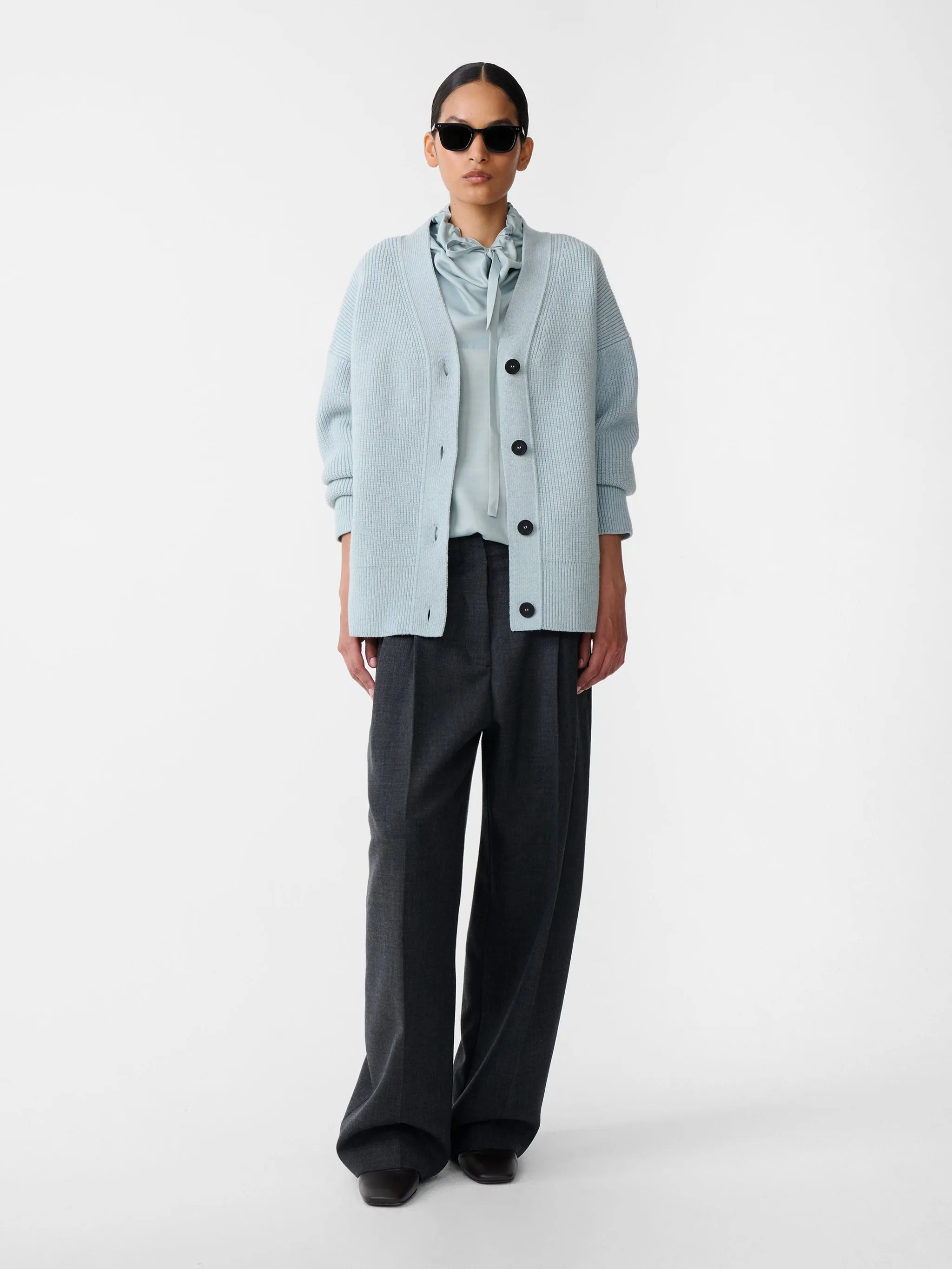 Whitt Knit in Mist sold by Studio Nicholson