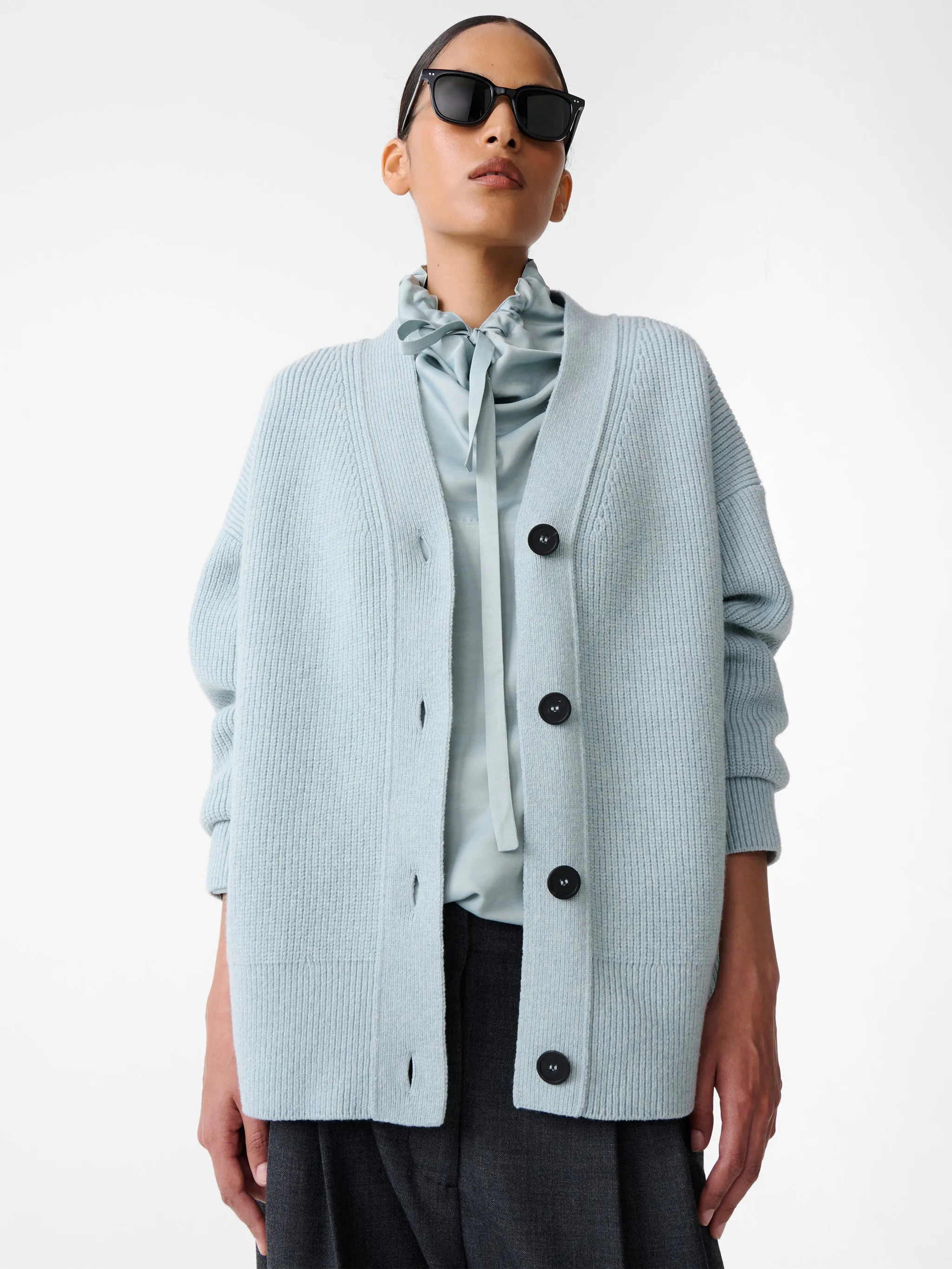 Whitt Knit in Mist sold by Studio Nicholson product image thumbnail 5