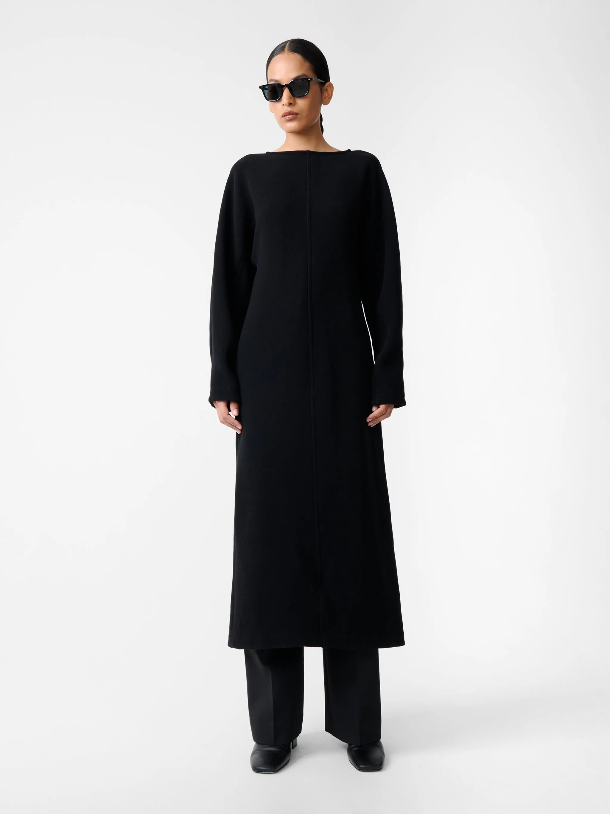 Cali Dress in Black sold by Studio Nicholson product image thumbnail 5