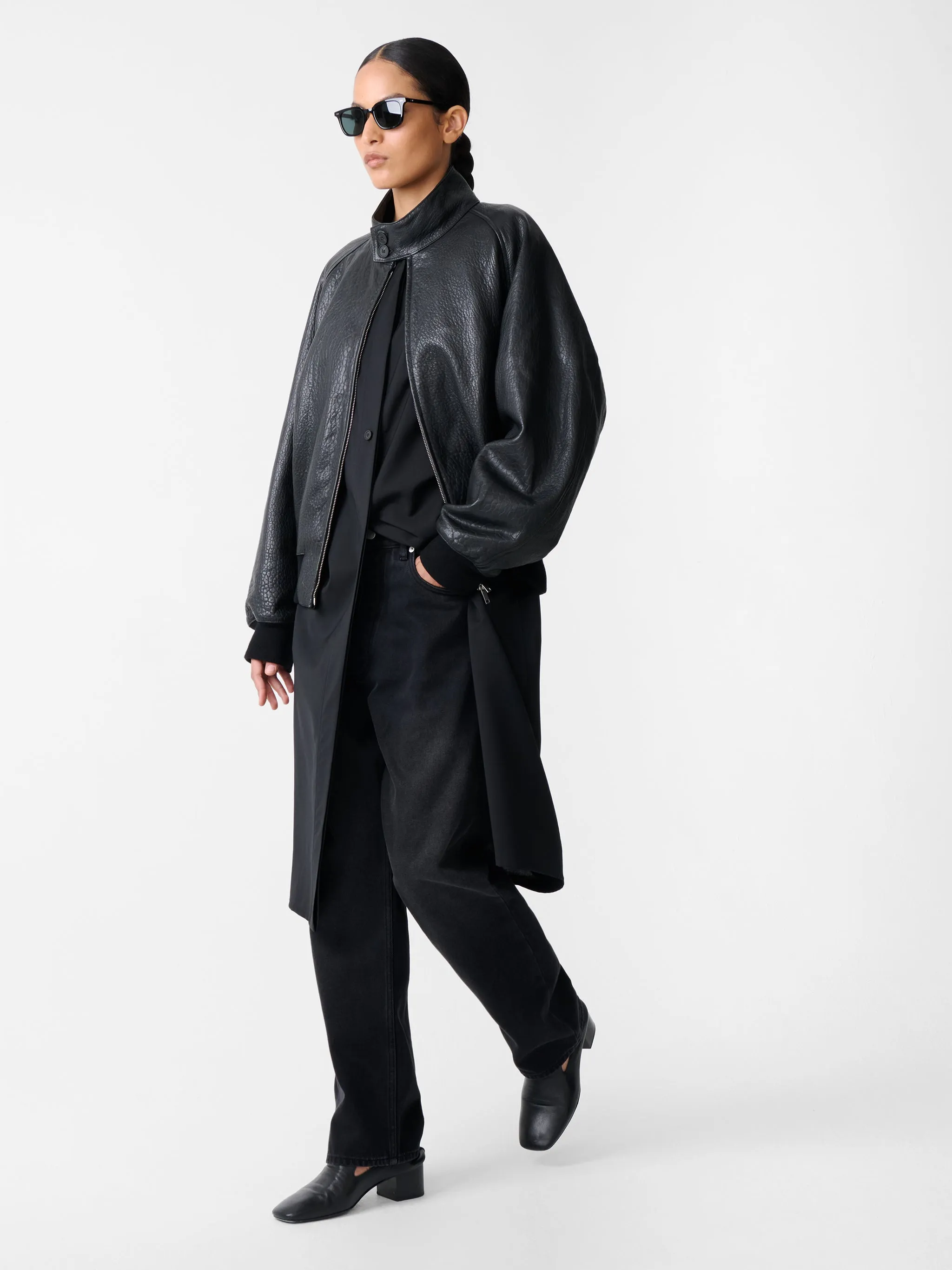 Wheeler Dress in Black sold by Studio Nicholson product image thumbnail 2