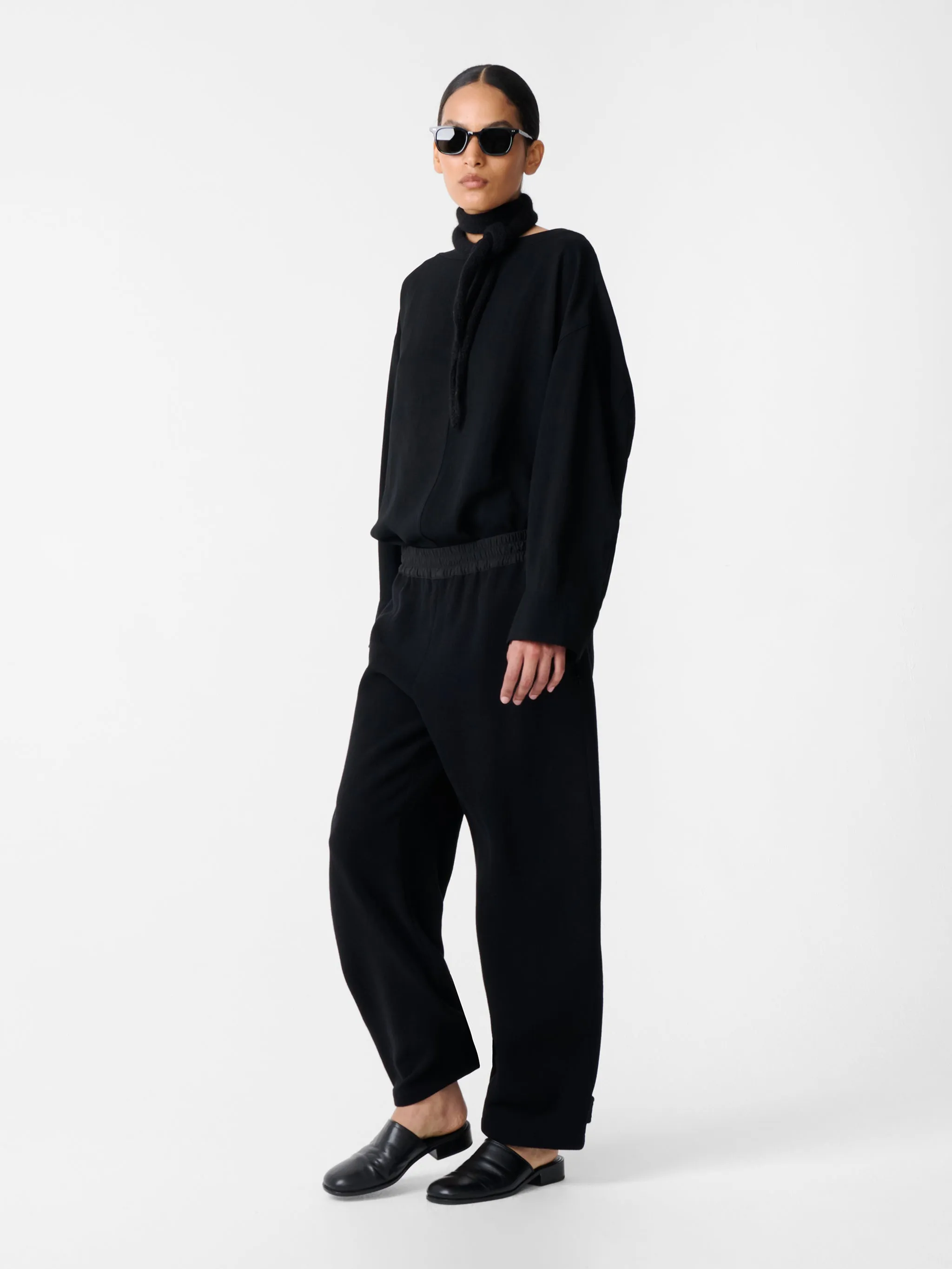 Thalo Pant in Black sold by Studio Nicholson product image thumbnail 4