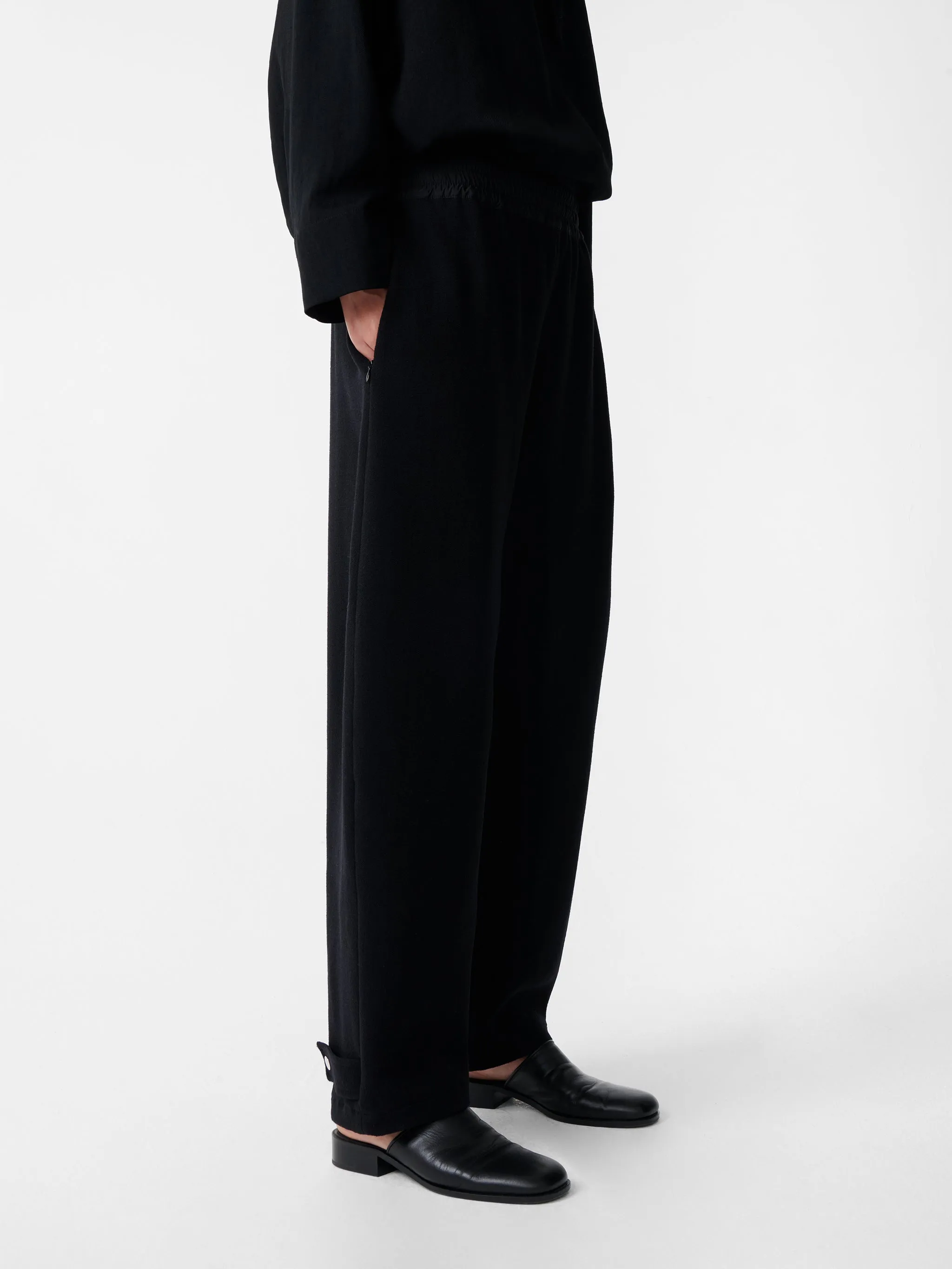 Thalo Pant in Black sold by Studio Nicholson product image thumbnail 5