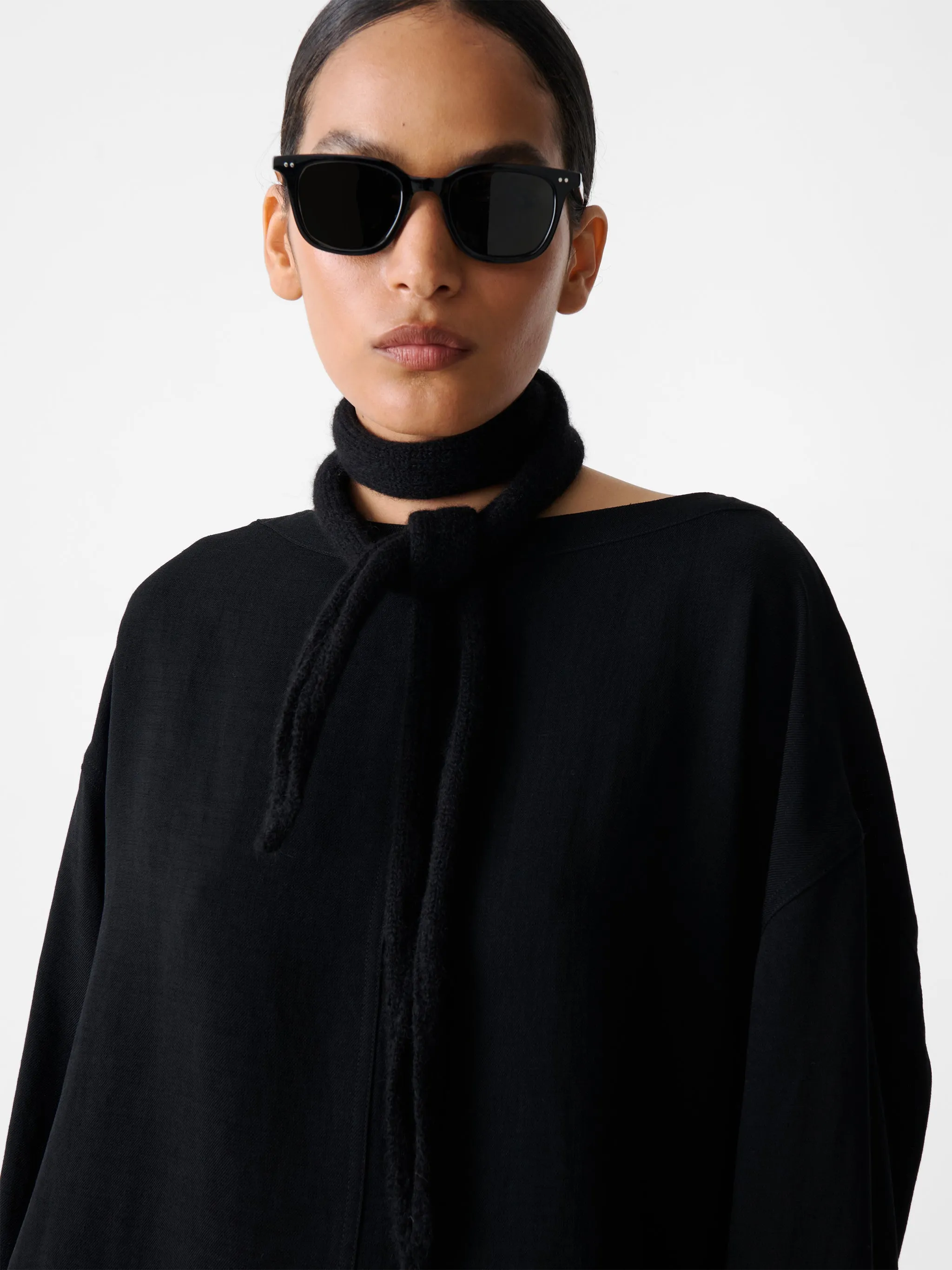 Lory Top in Black sold by Studio Nicholson product image thumbnail 2