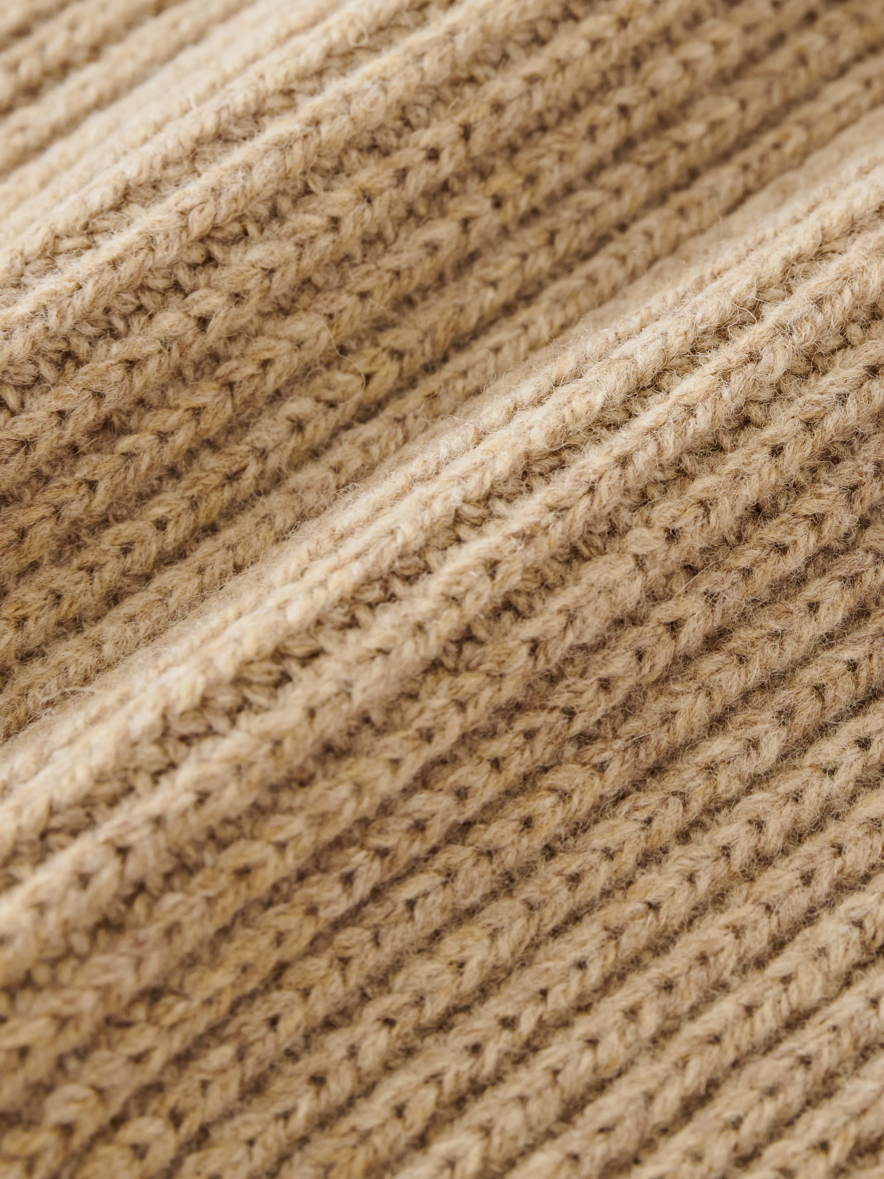 Fife Hooded Scarf in Oatmeal sold by Studio Nicholson product image thumbnail 3