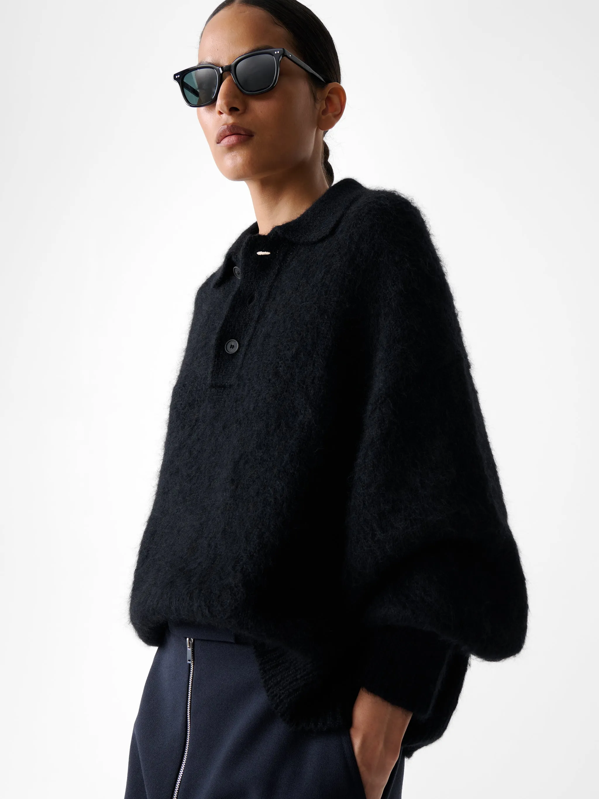 Dune Knit in Black sold by Studio Nicholson