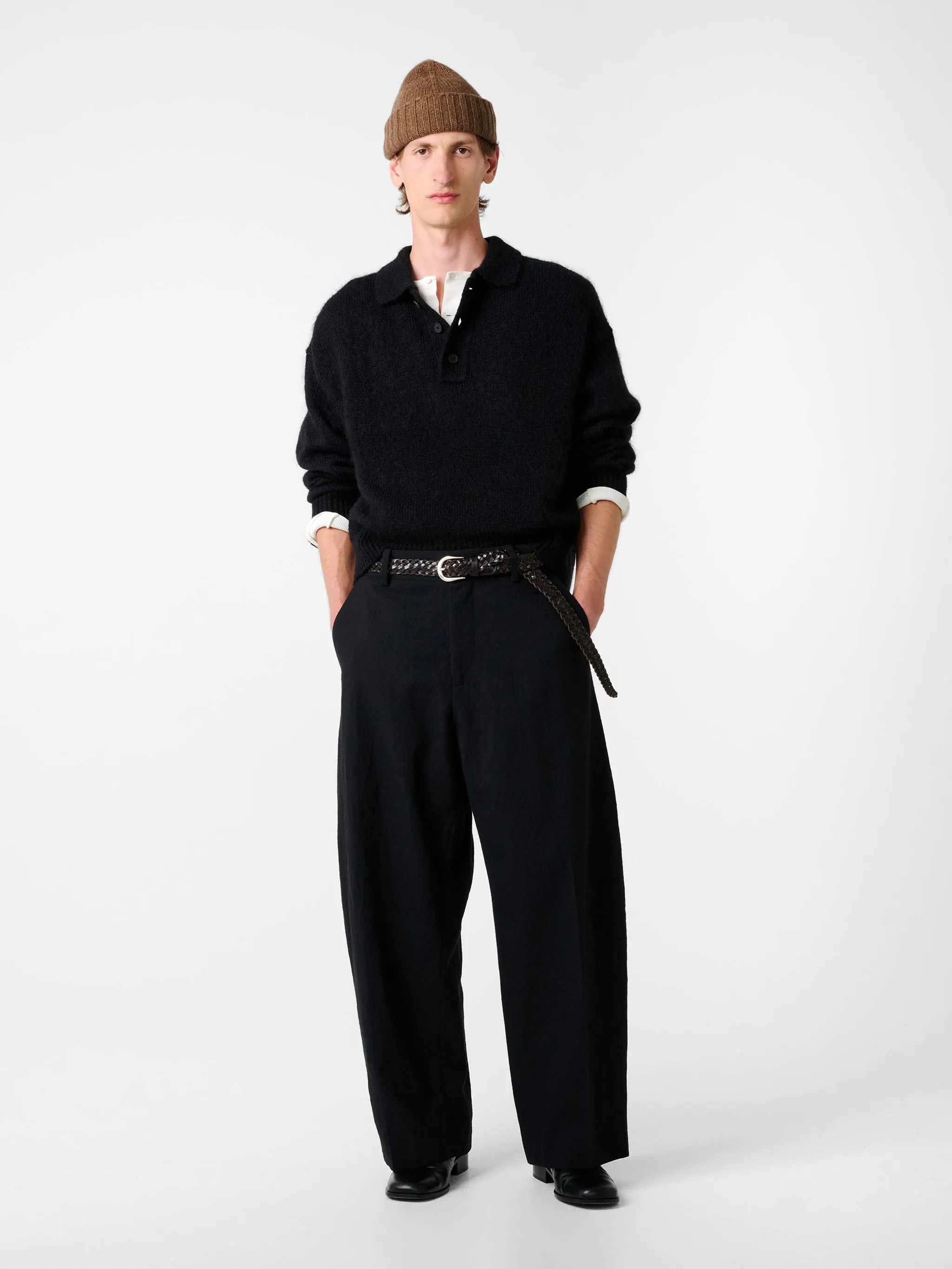 Dune Knit in Black sold by Studio Nicholson product image thumbnail 2