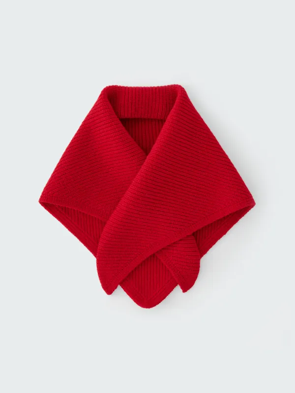 Pythagoras Scarf in Crimson sold by Studio Nicholson