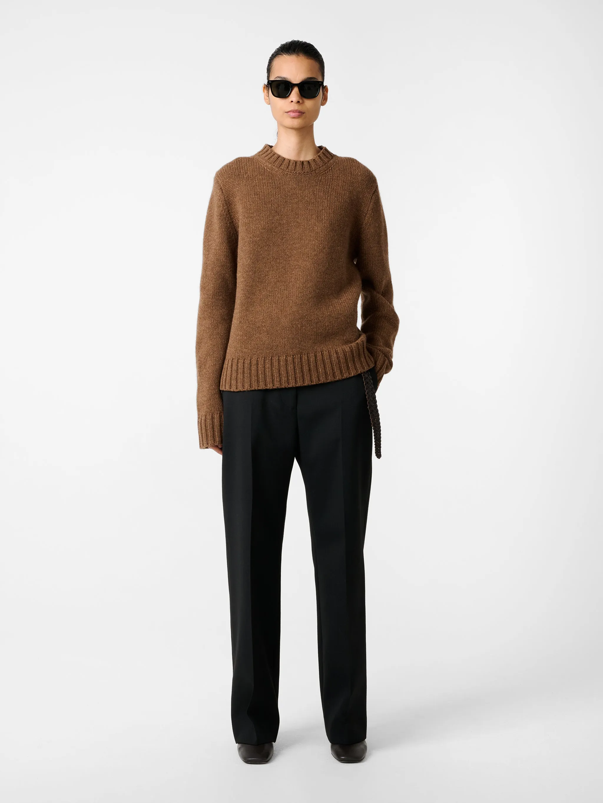 Cree Knit in Caramel sold by Studio Nicholson product image thumbnail 4