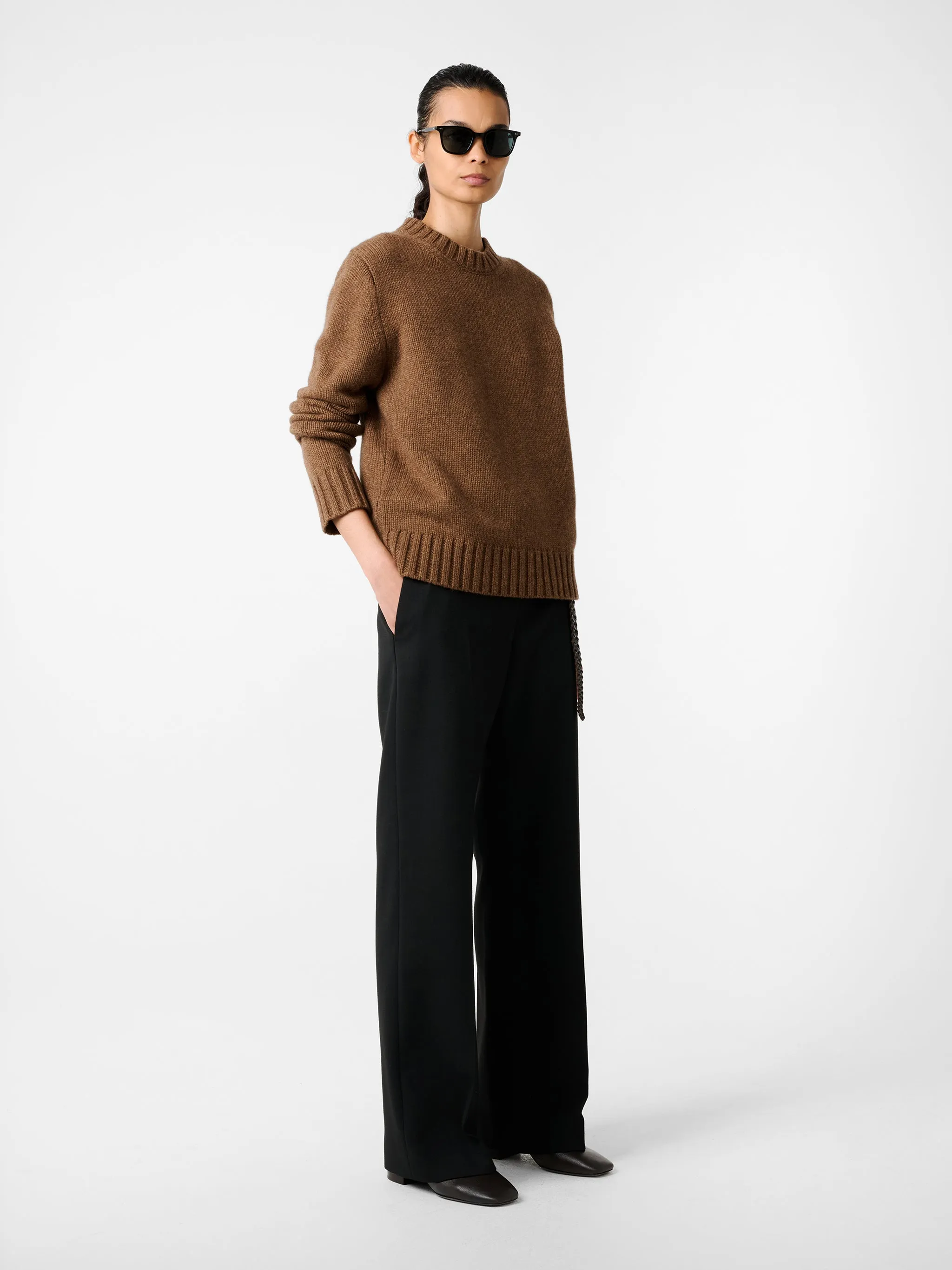 Cree Knit in Caramel sold by Studio Nicholson product image thumbnail 5