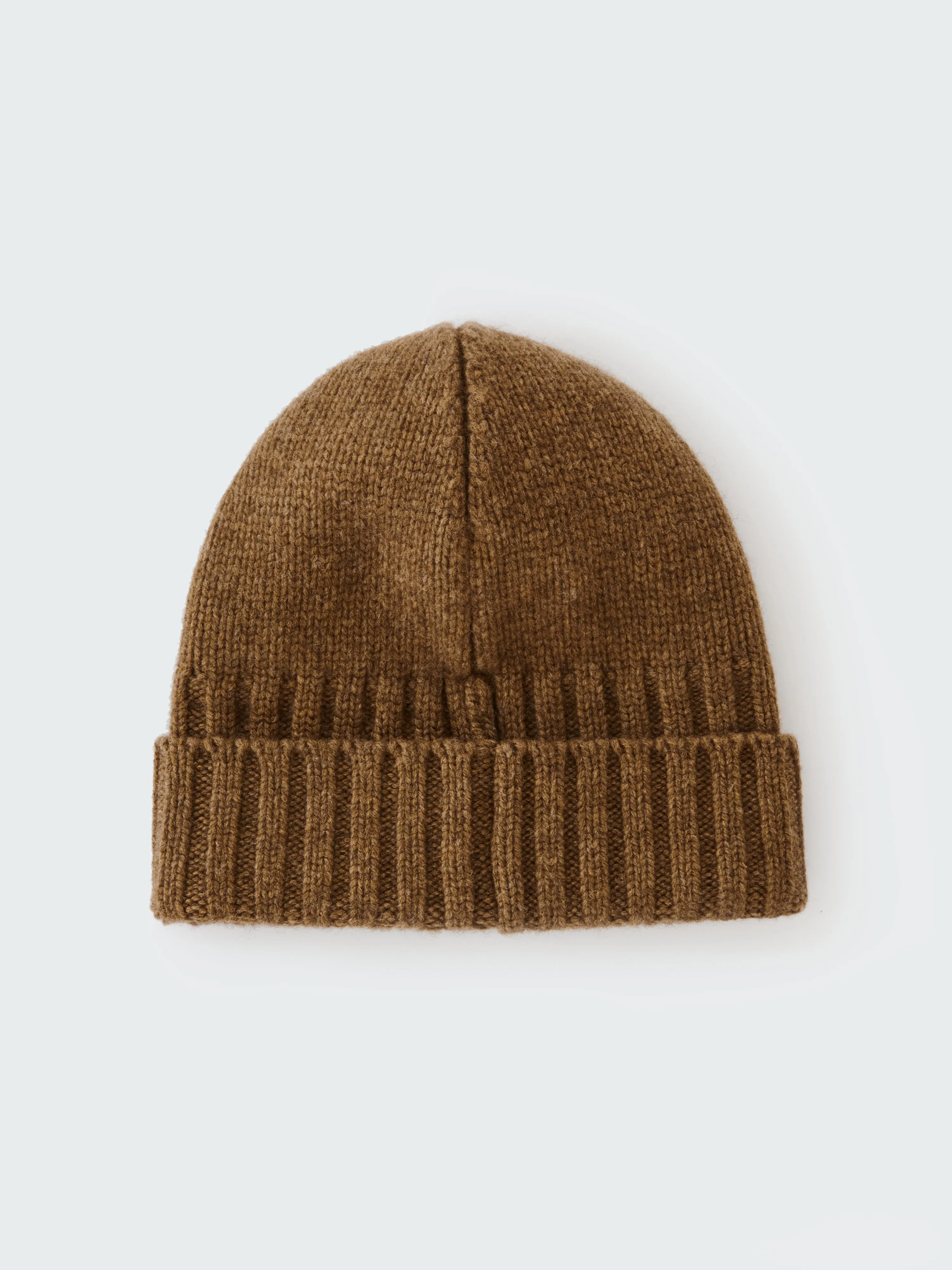 Timo Beanie in Caramel sold by Studio Nicholson