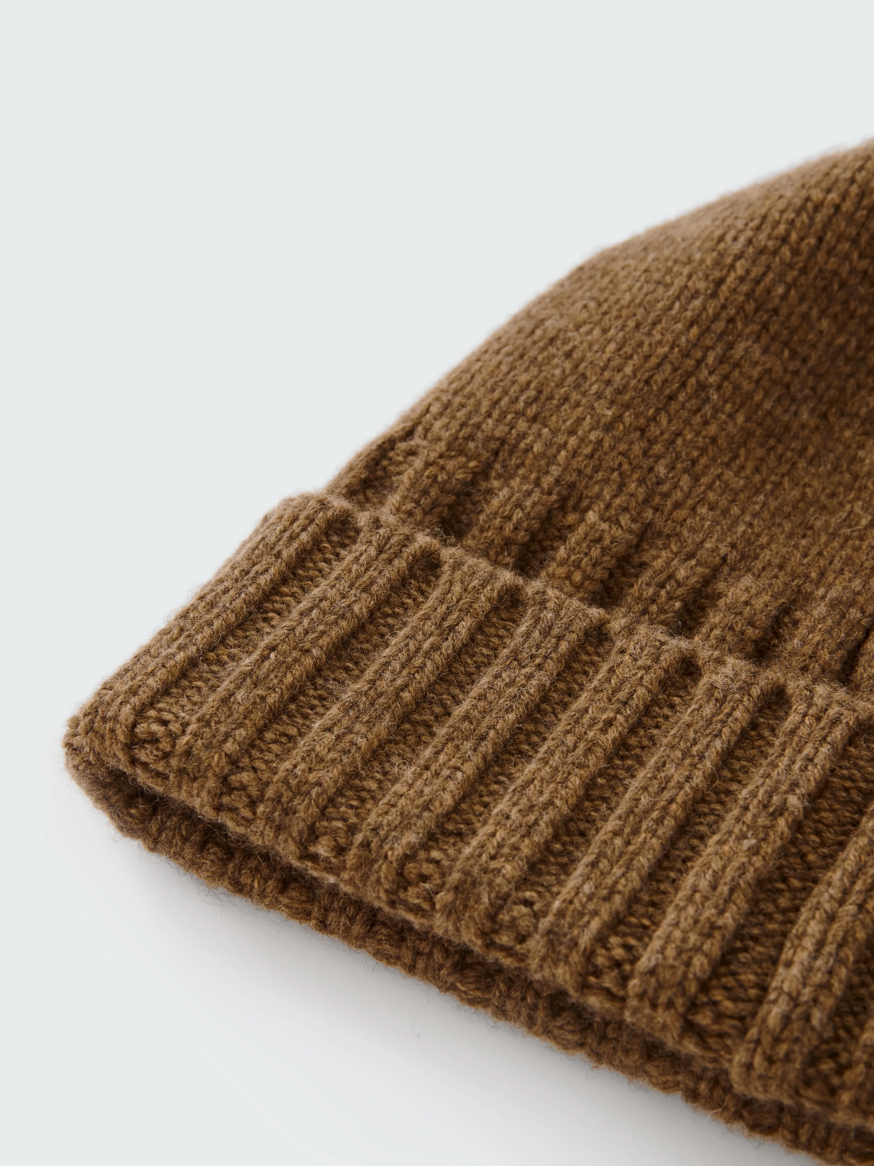 Timo Beanie in Caramel sold by Studio Nicholson product image thumbnail 3