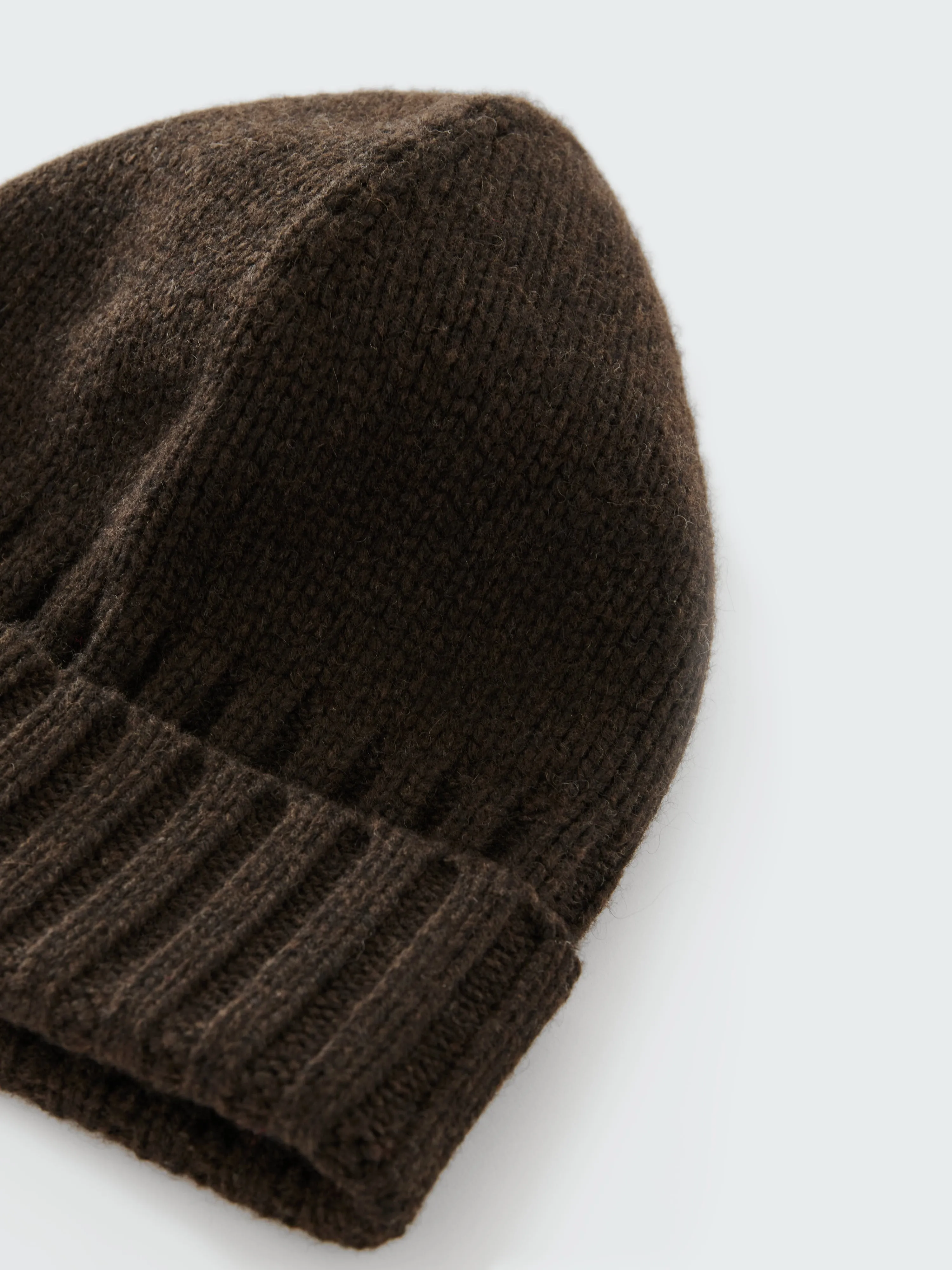 Timo Beanie in Espresso Brown sold by Studio Nicholson product image thumbnail 4