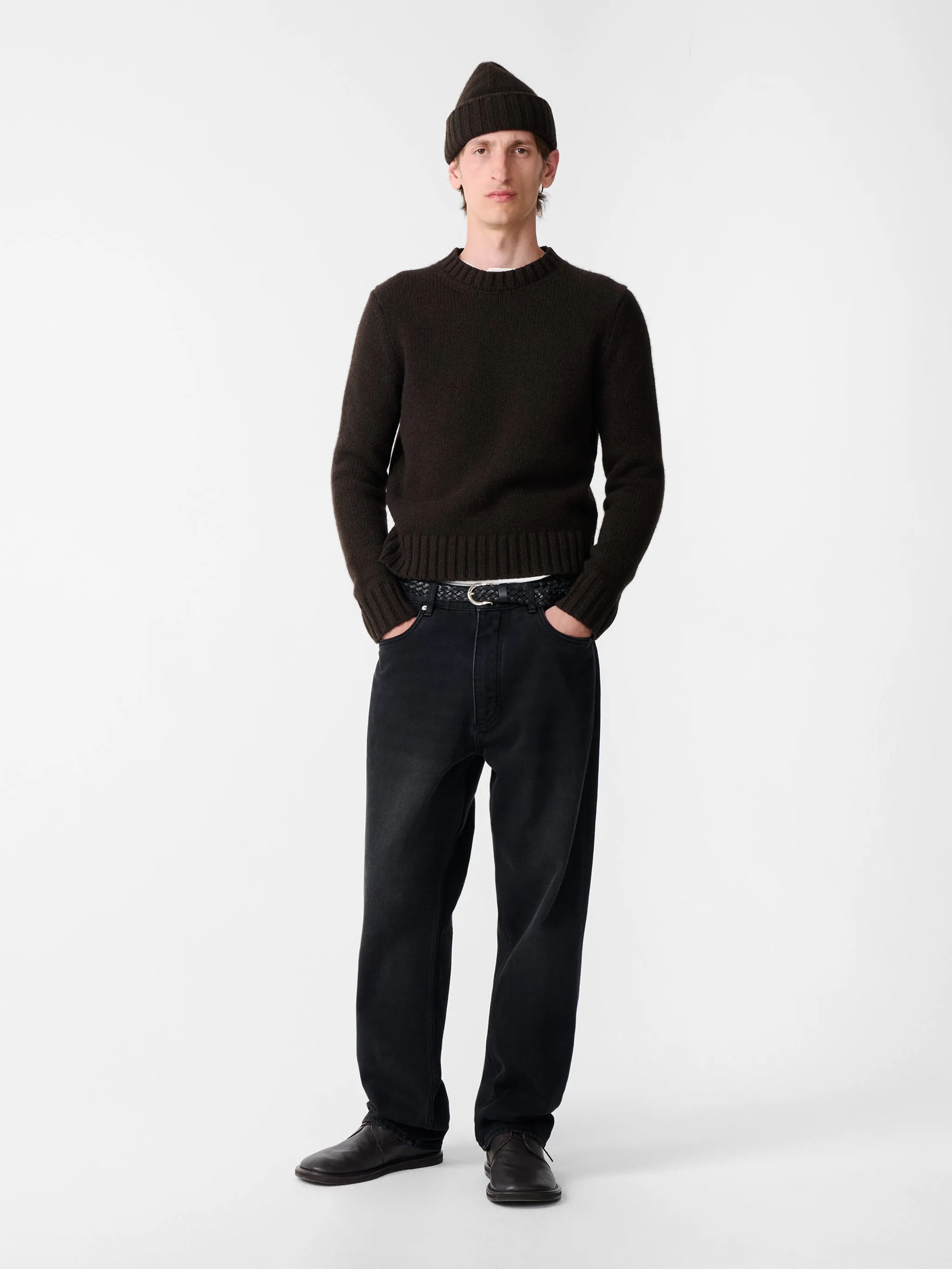 Cree Knit in Espresso Brown sold by Studio Nicholson product image thumbnail 2