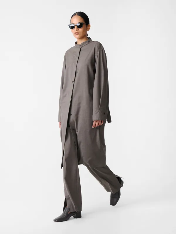 Wheeler Dress in Melange sold by Studio Nicholson