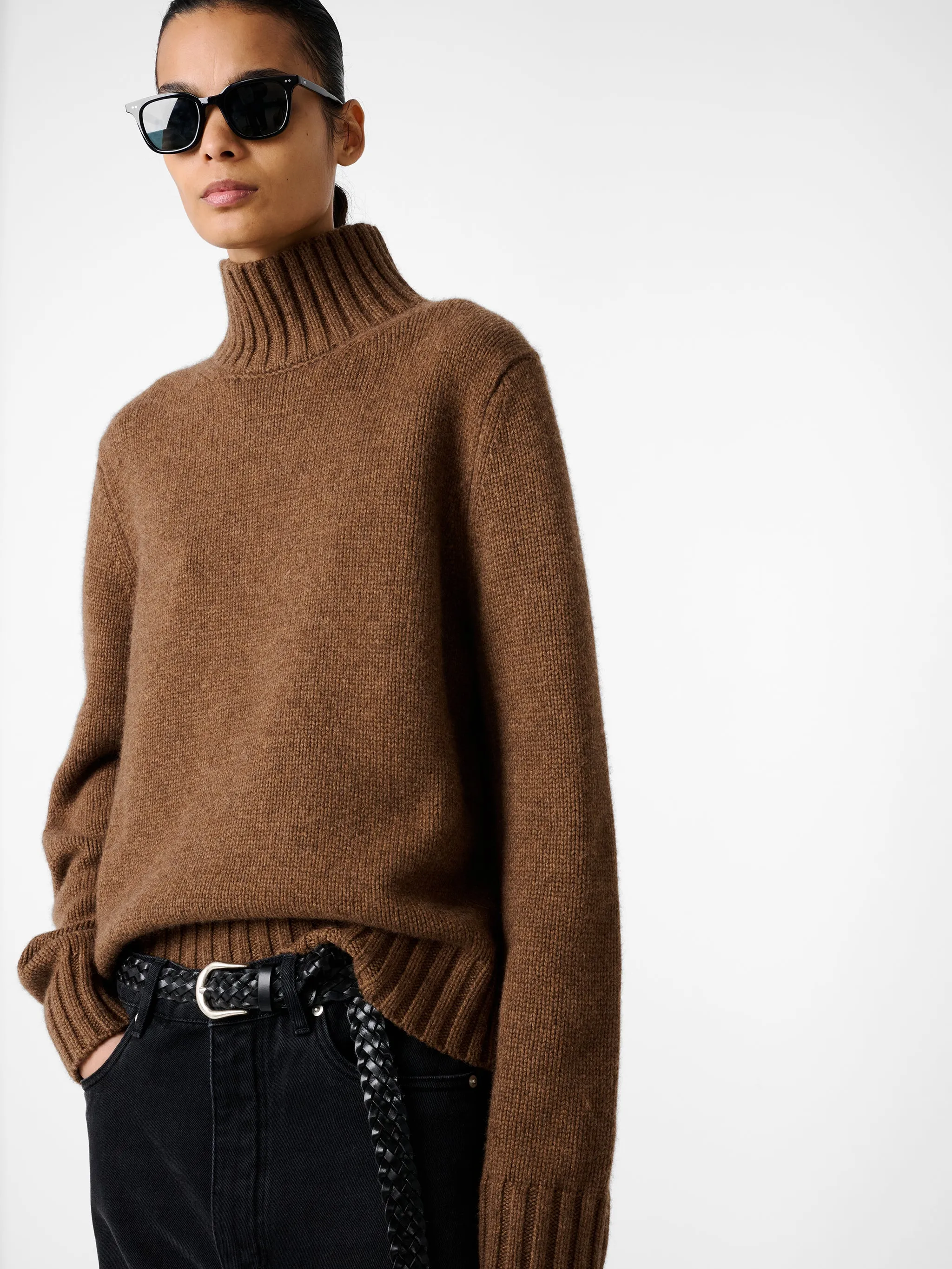 Loris Knit in Caramel sold by Studio Nicholson product image thumbnail 5