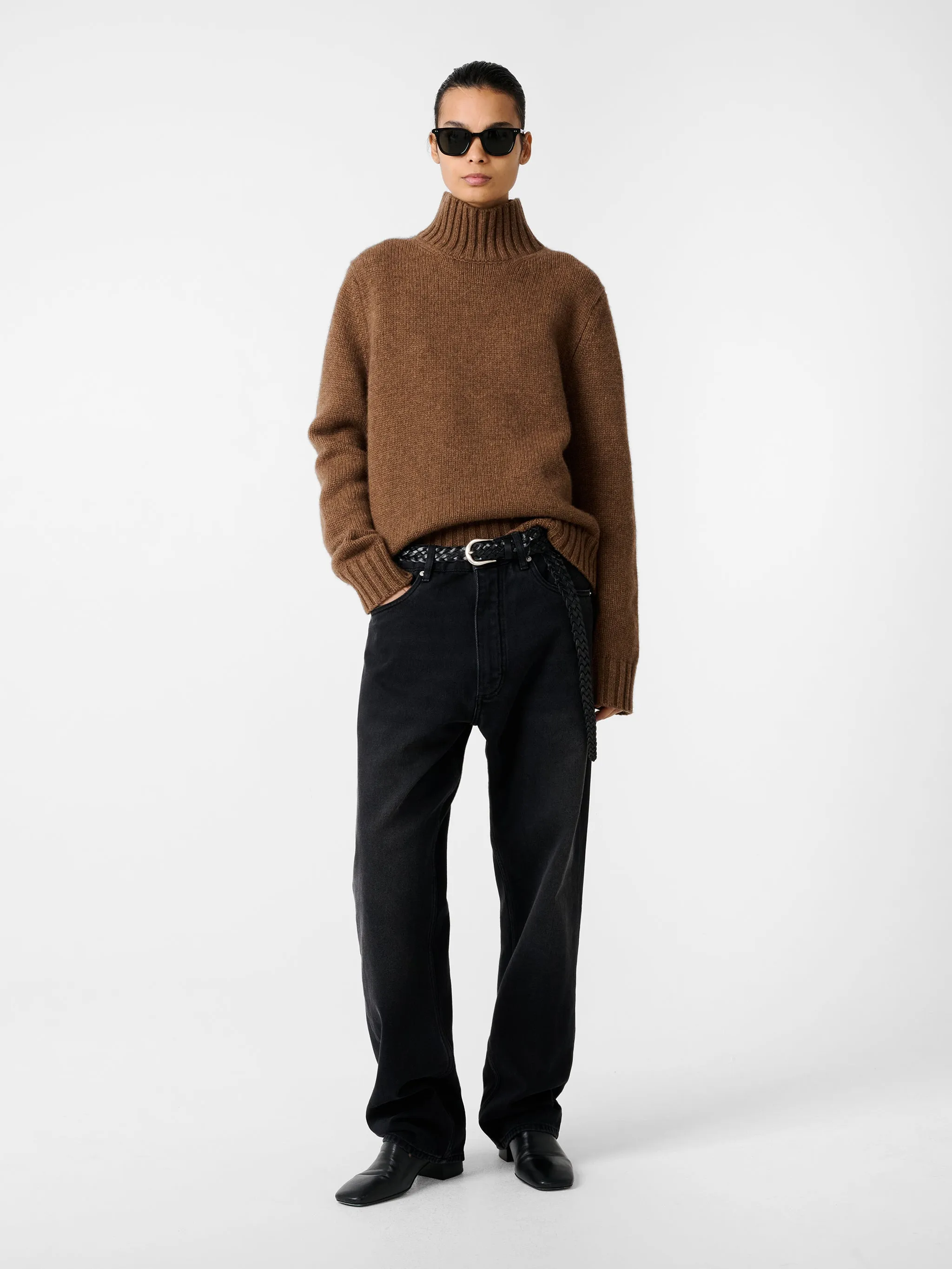 Loris Knit in Caramel sold by Studio Nicholson