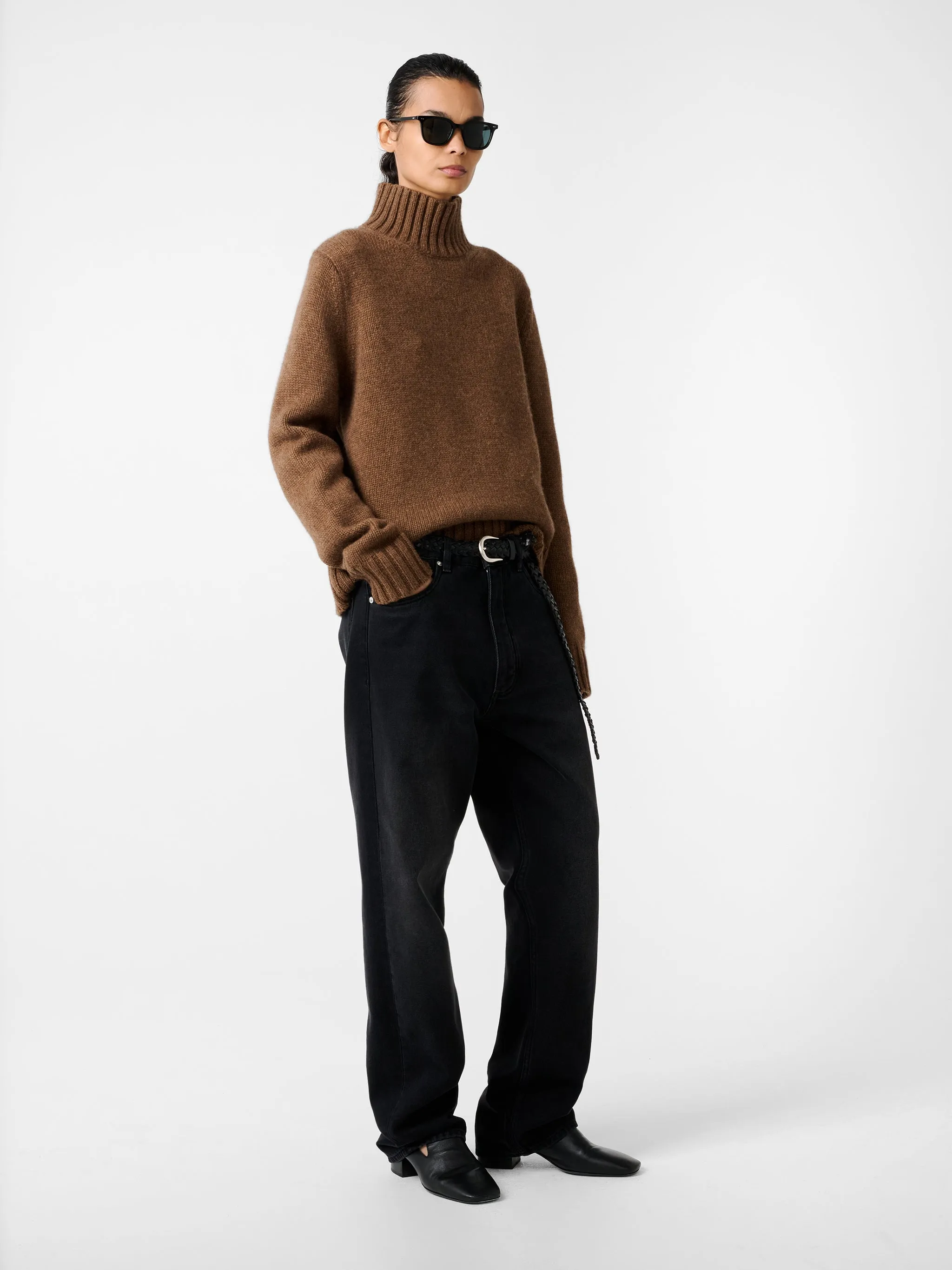 Loris Knit in Caramel sold by Studio Nicholson product image thumbnail 4