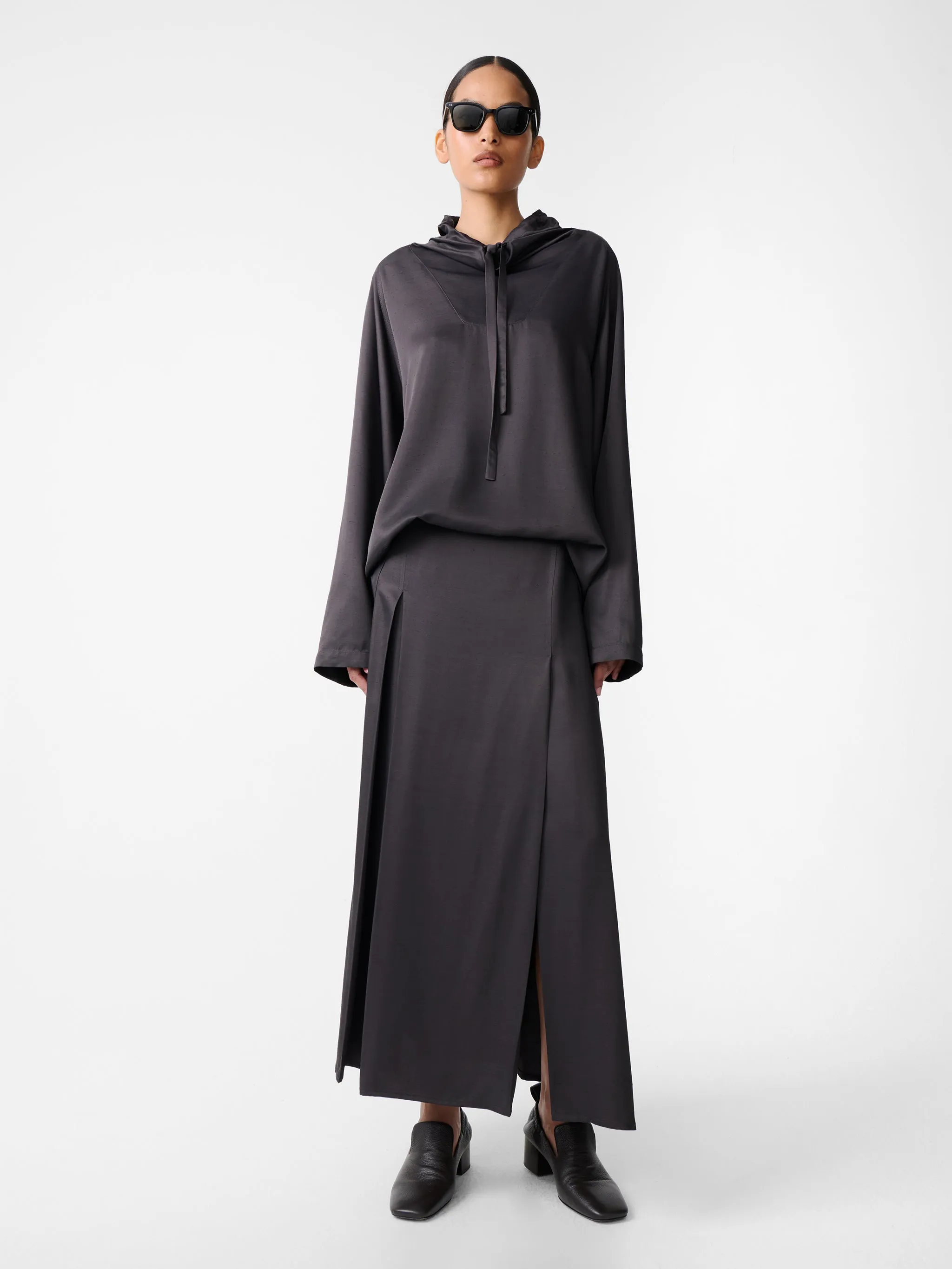 Youri Skirt in Slate sold by Studio Nicholson product image thumbnail 2