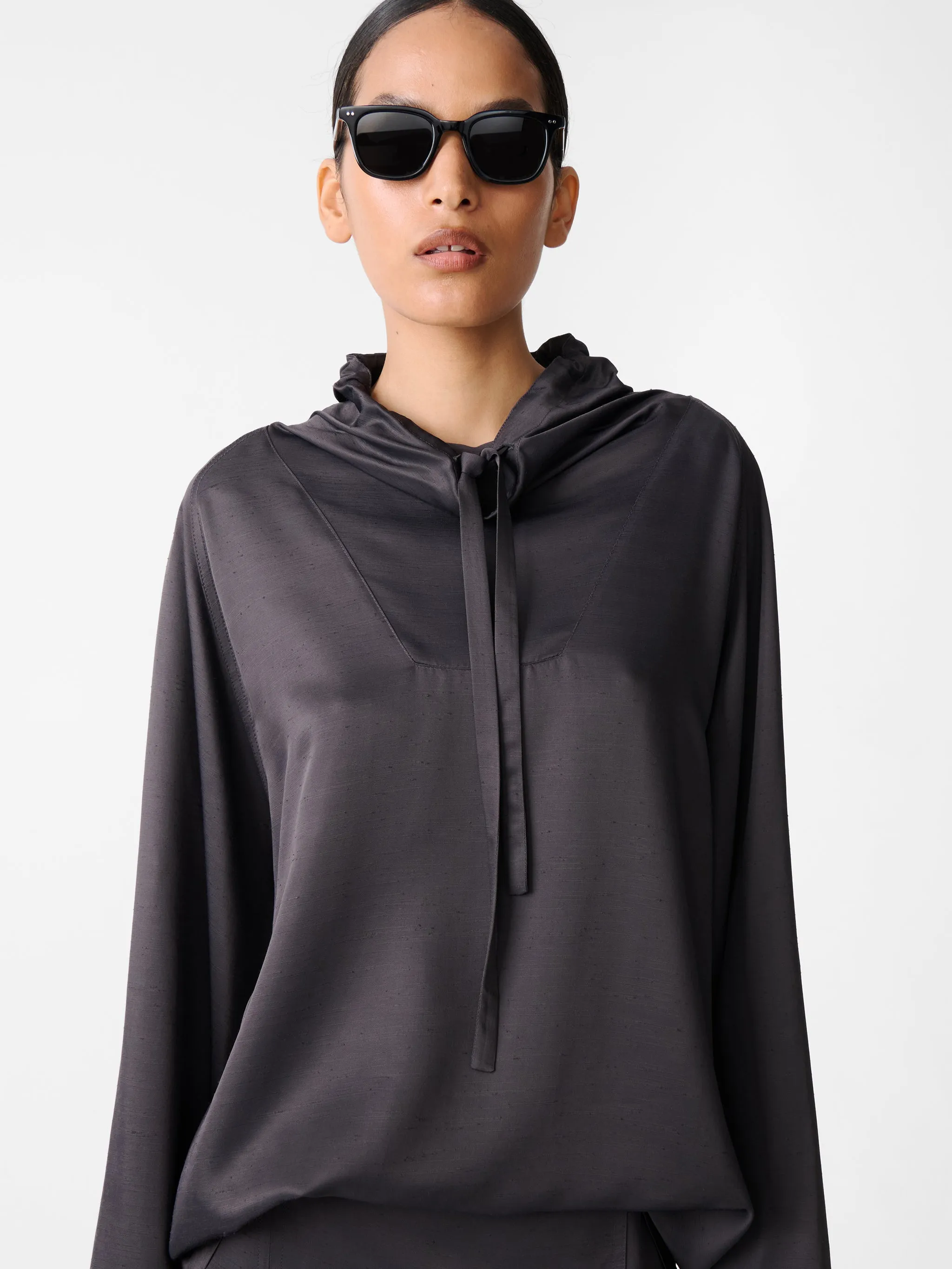 Mirelle Top in Slate sold by Studio Nicholson product image thumbnail 4