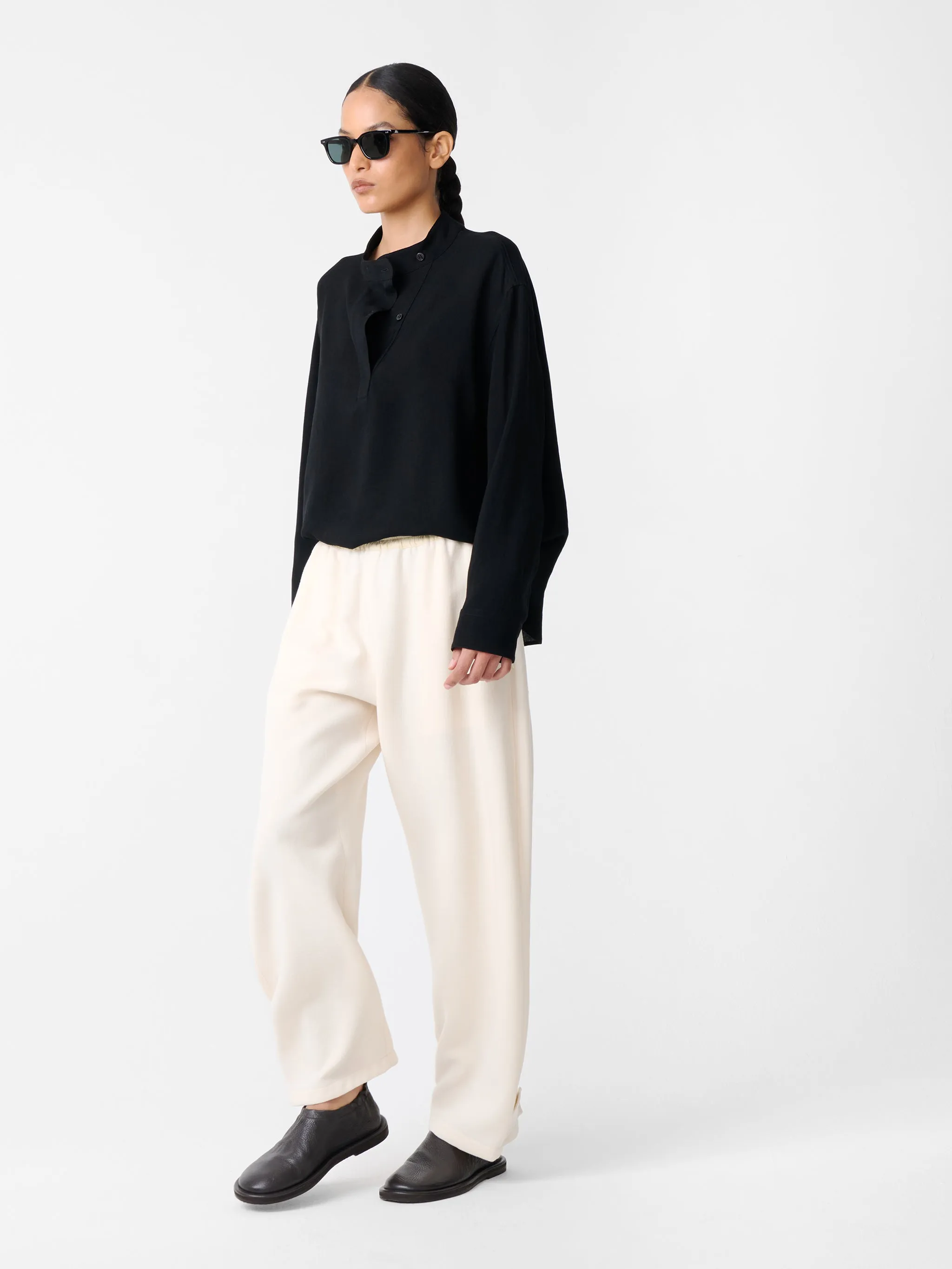 Thalo Pant in Chalk sold by Studio Nicholson product image thumbnail 4