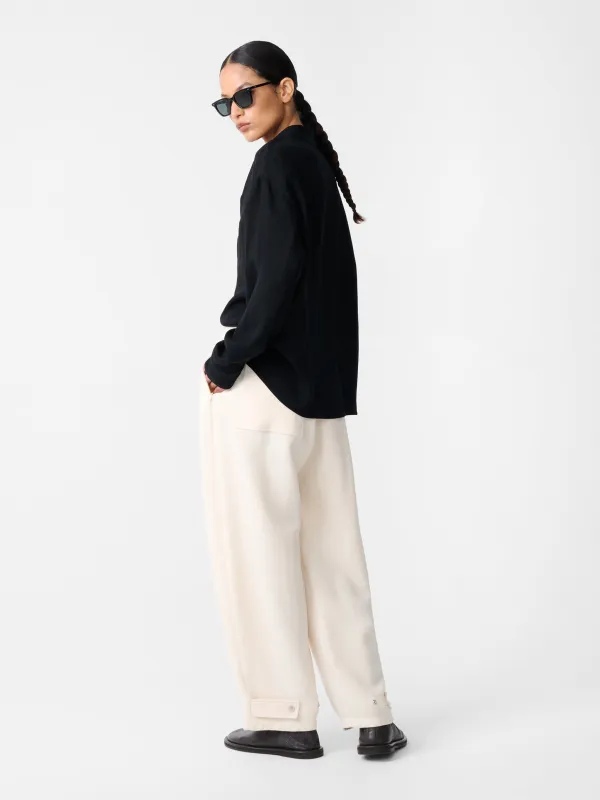 Thalo Pant in Chalk sold by Studio Nicholson