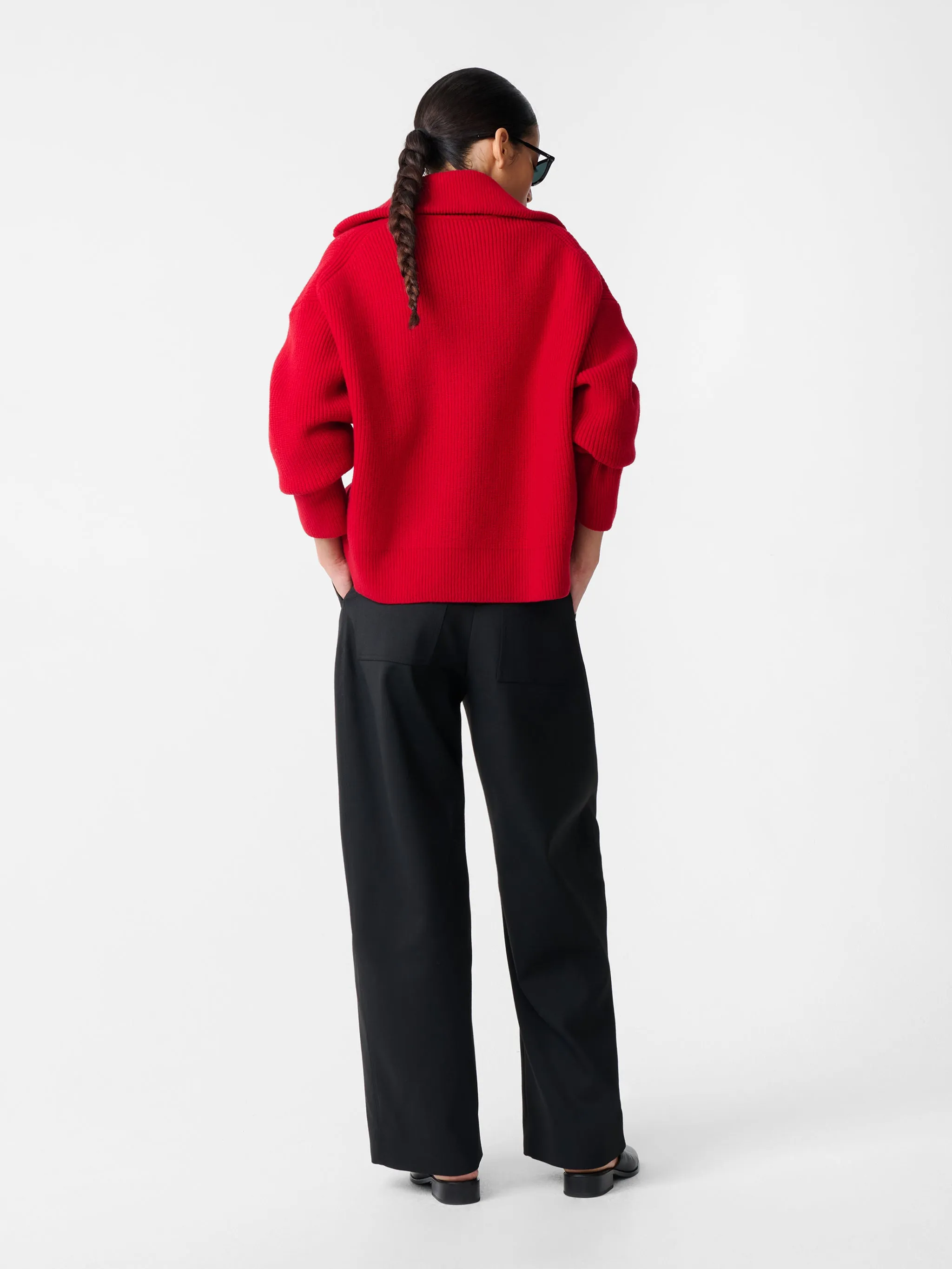 Doring Viscose Pant in Black sold by Studio Nicholson product image thumbnail 3