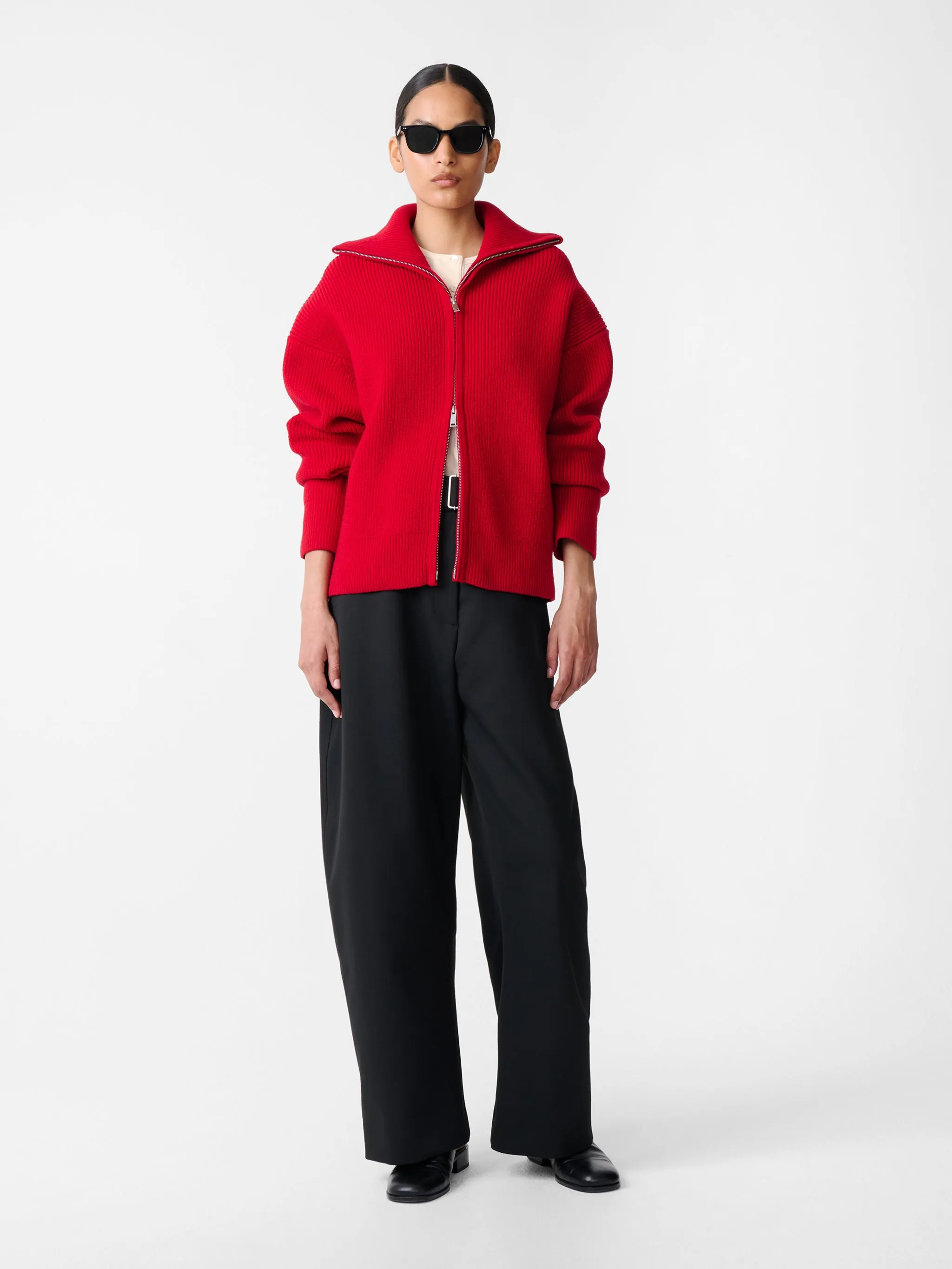 Doring Viscose Pant in Black sold by Studio Nicholson product image thumbnail 2