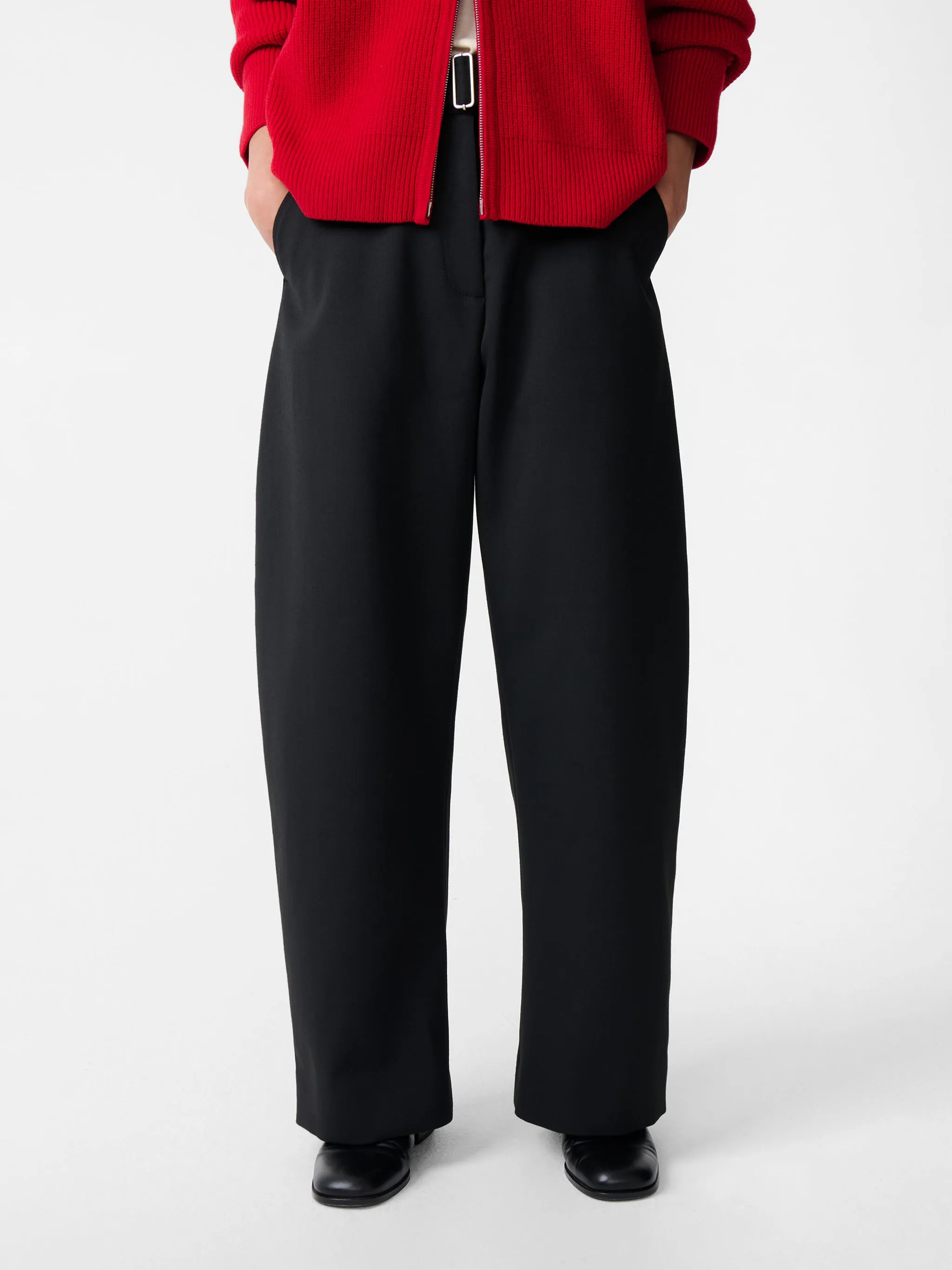 Doring Viscose Pant in Black sold by Studio Nicholson product image thumbnail 5