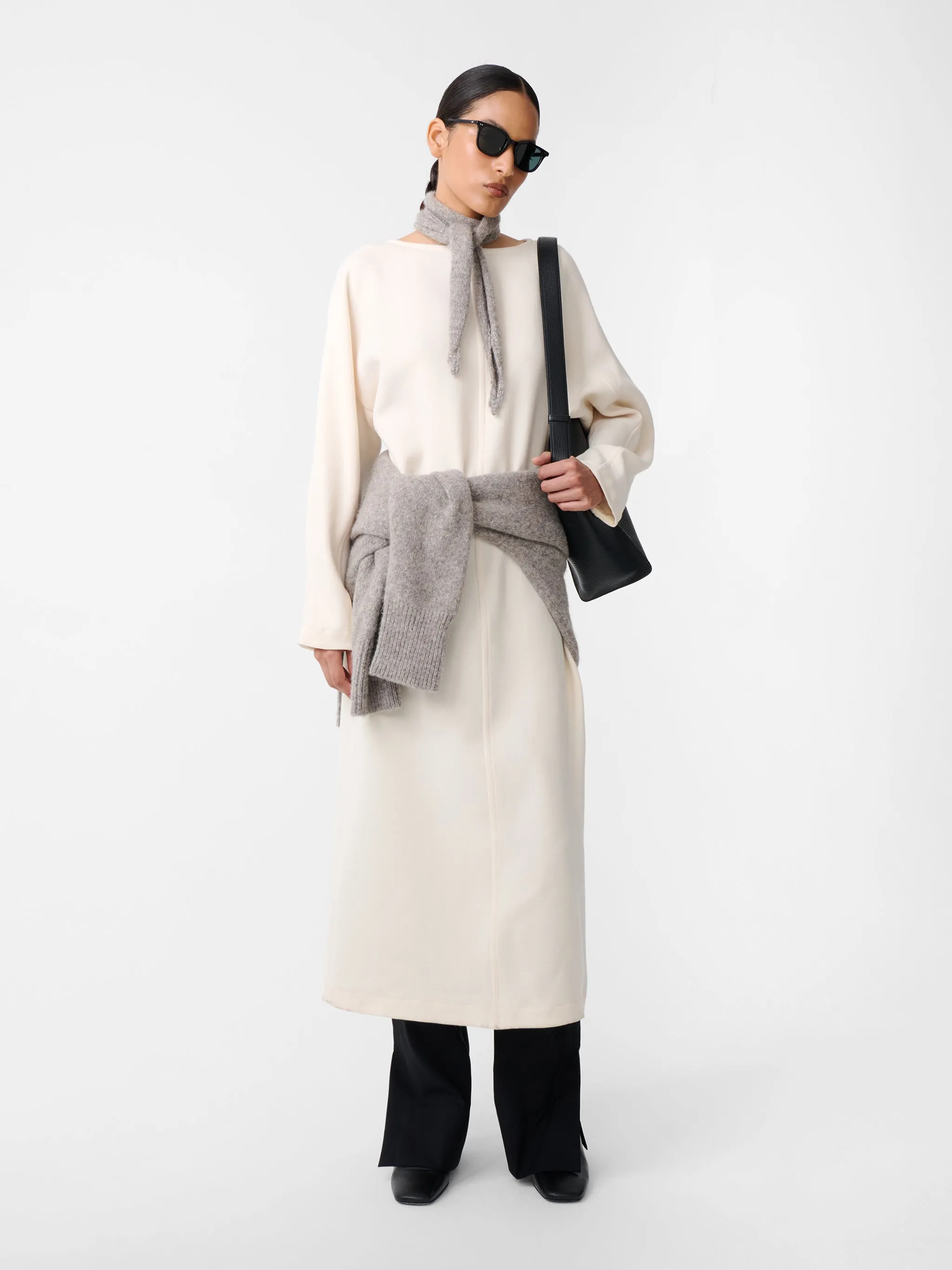 Cali Dress in Chalk sold by Studio Nicholson