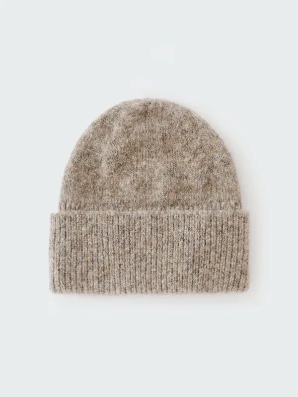 Balli Beanie in Natural Marl made by Studio Nicholson