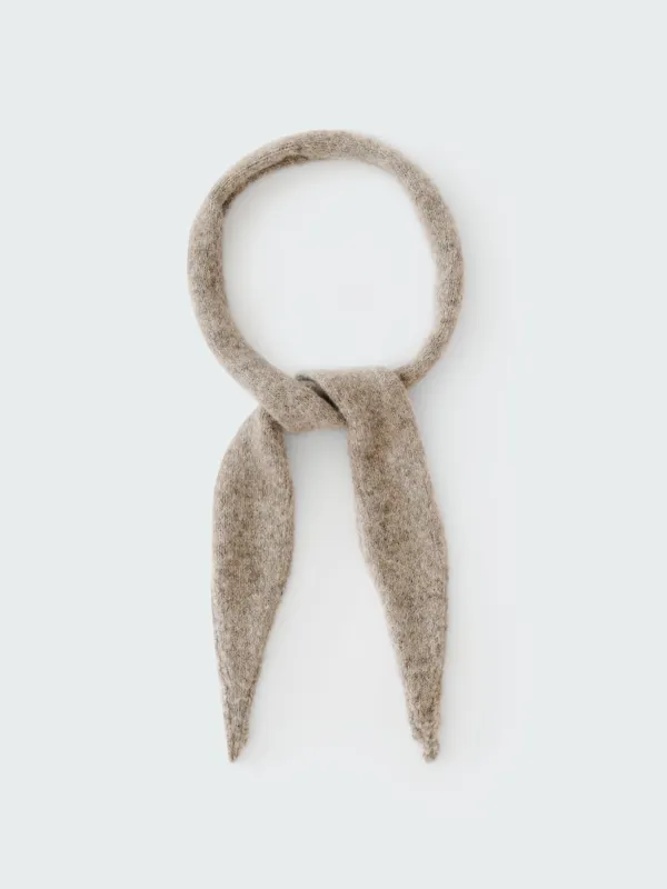 Awn Scarf in Natural Marl made by Studio Nicholson